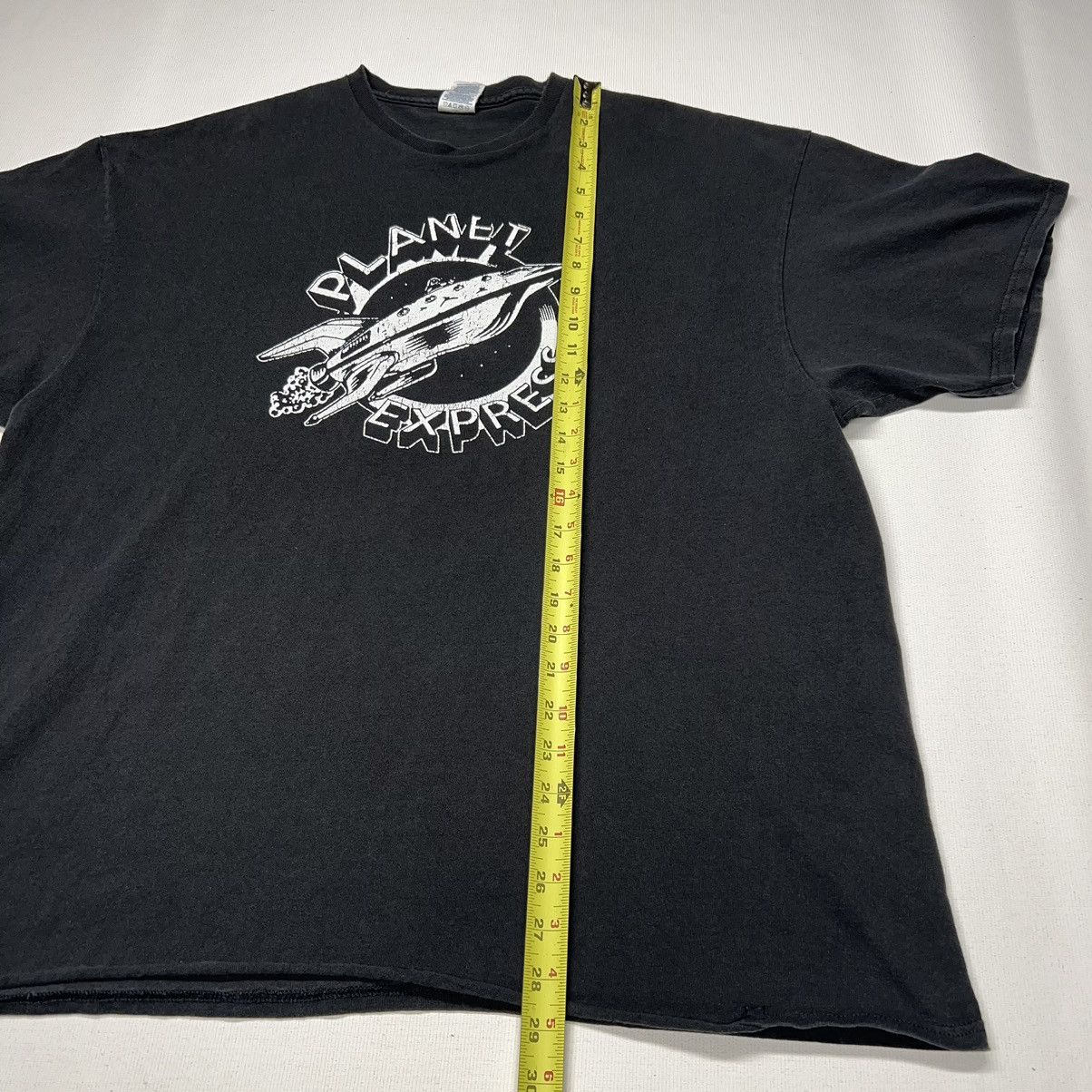 Delta × Vintage VTG Futurama Tee Shirt Black Planet Express Delta TV Cartoon Size US XXL / EU 58 / 5 - 16 Thumbnail