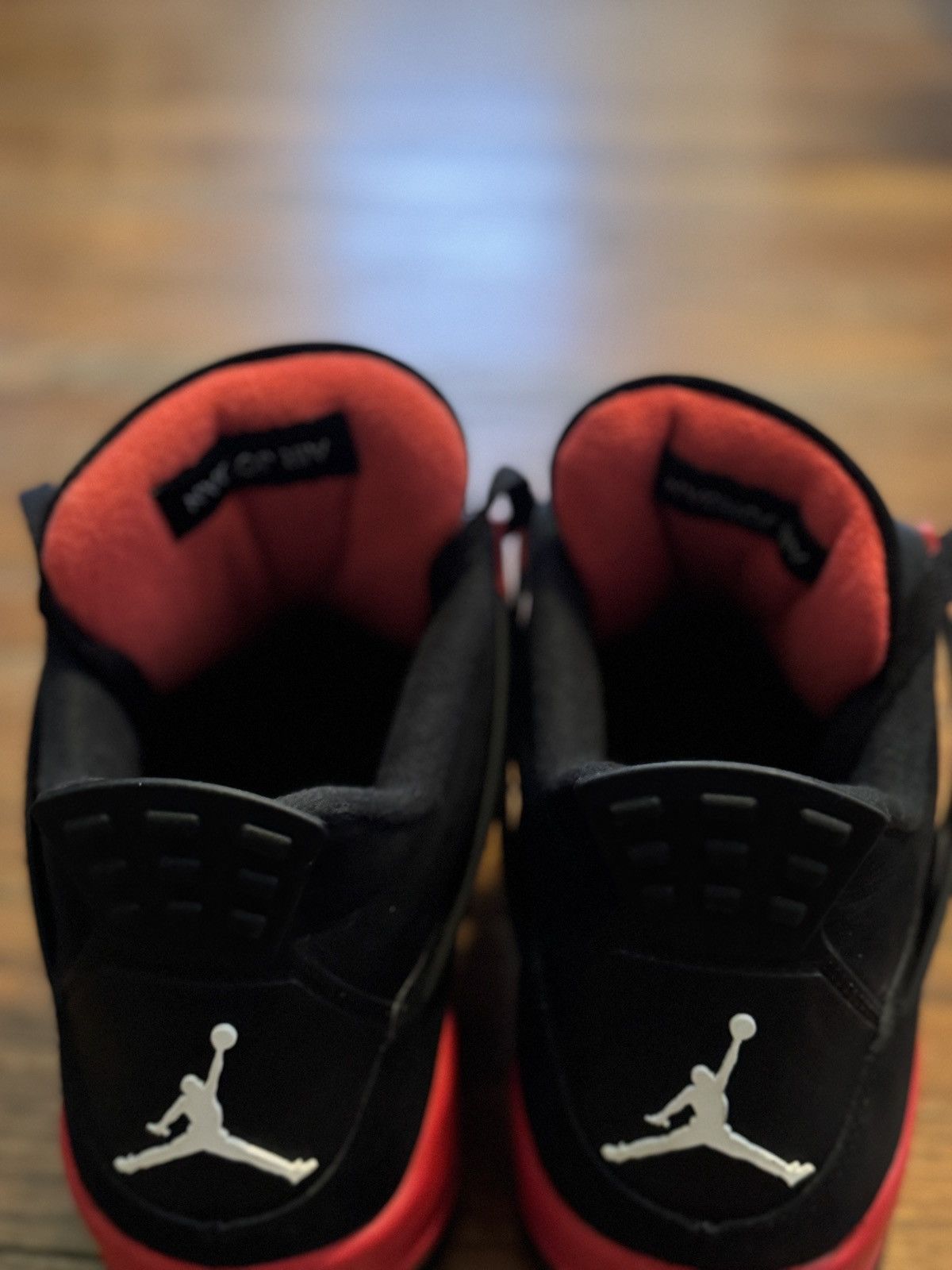 Jordan Brand × Nike JORDAN 4 RETRO RED THUNDER Size US 12 / EU 45 - 19 Thumbnail