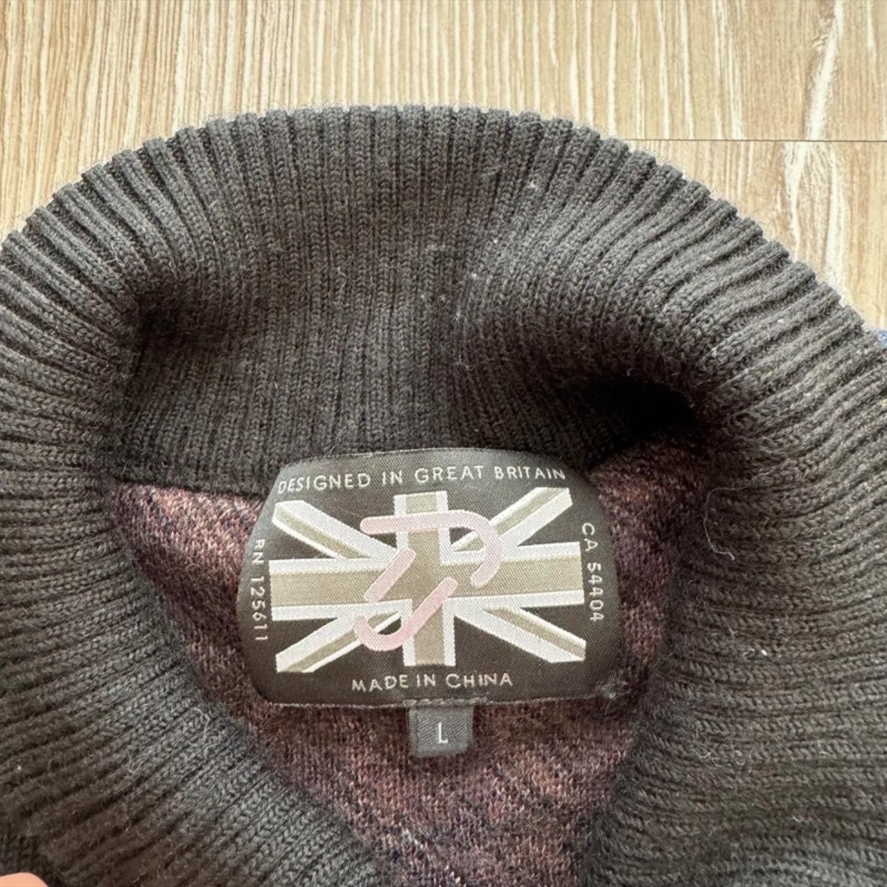 Other Black Watch England Mens Merino Wool Cardigan Size L Size US L / EU 52-54 / 3 - 2 Thumbnail