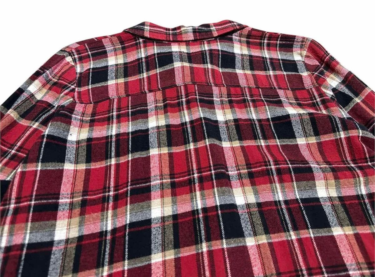 Hysteric Glamour × Japanese Brand × Seditionaries 🔥Sick Y2K Pendora Checked Long Shirt Goth Punk Size US L / EU 52-54 / 3 - 8 Thumbnail