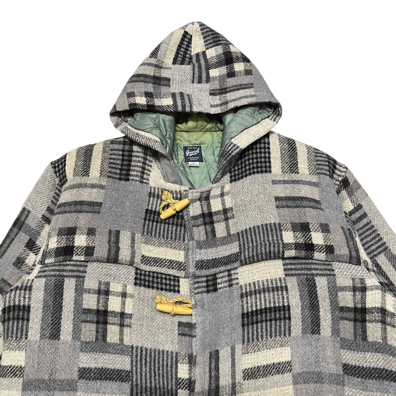 Issey Miyake Vintage Gavial Patchwork Style Duffle Coat Issey Inspired Size US L / EU 52-54 / 3 - 2 Thumbnail