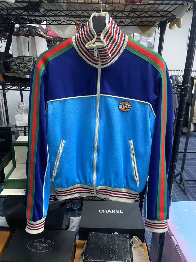 Gucci GucciXiao Jingteng, Li Wei and other star bloggers stitched Size US XS / EU 42 / 0 - 1 Thumbnail