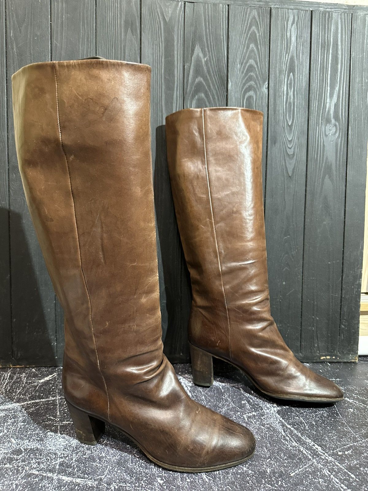 Maison Margiela Maison Margiela Vintage Leather Boots Size 40 Size US 10 / IT 40 - 2 Thumbnail
