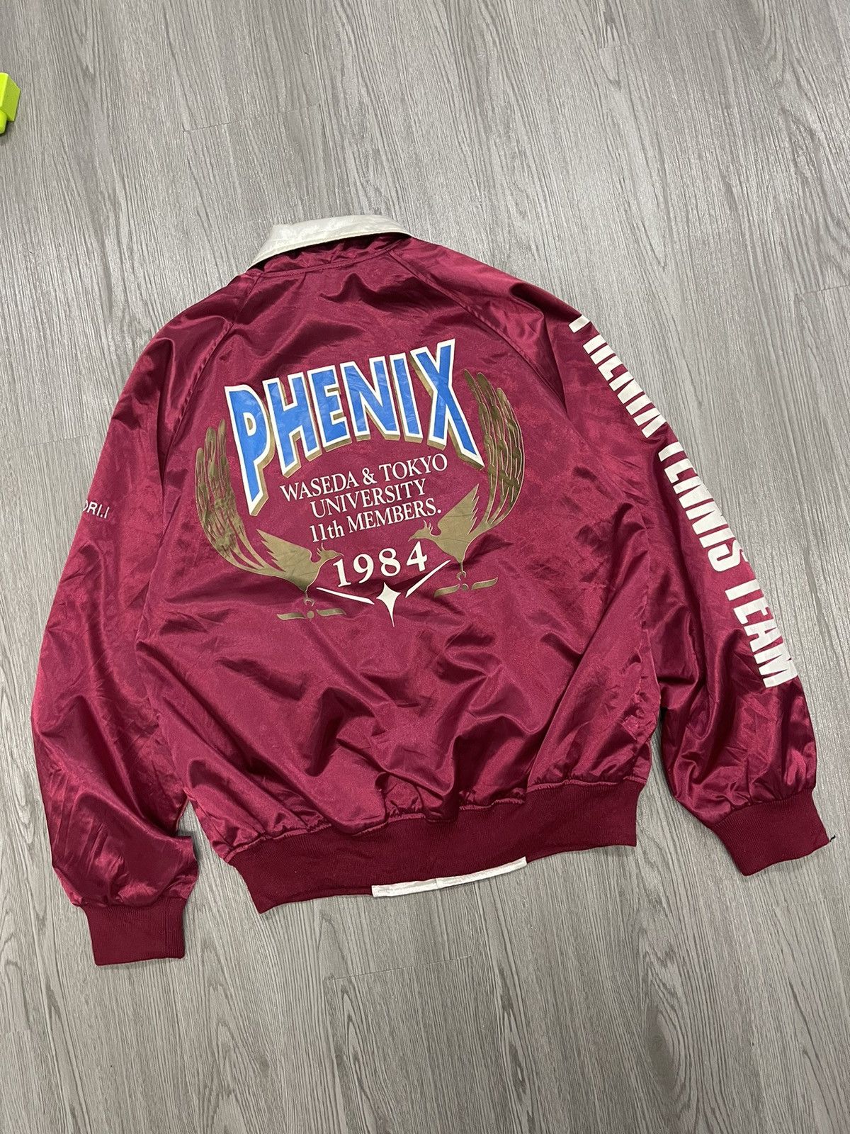 Japanese Brand × Vintage Vintage Reversible Village Stone Phenix Tennis Japan Jacket Size US M / EU 48-50 / 2 - 6 Thumbnail