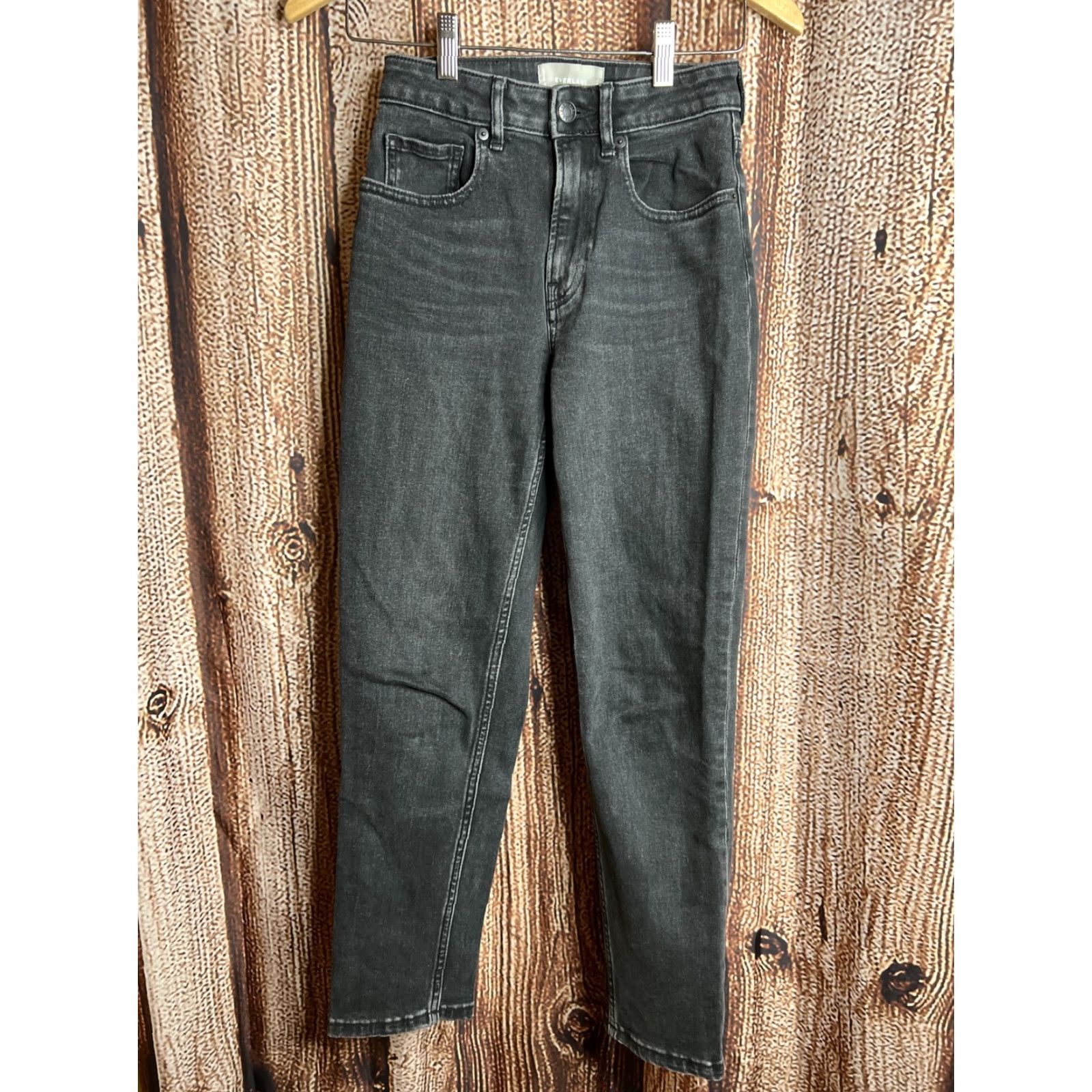Everlane VINTAGE Womens EVERLANE The Curvy Cheeky Denim Jeans 24 Crop Light Wash Lot of 2 Size 42" / US 20 - 7 Thumbnail