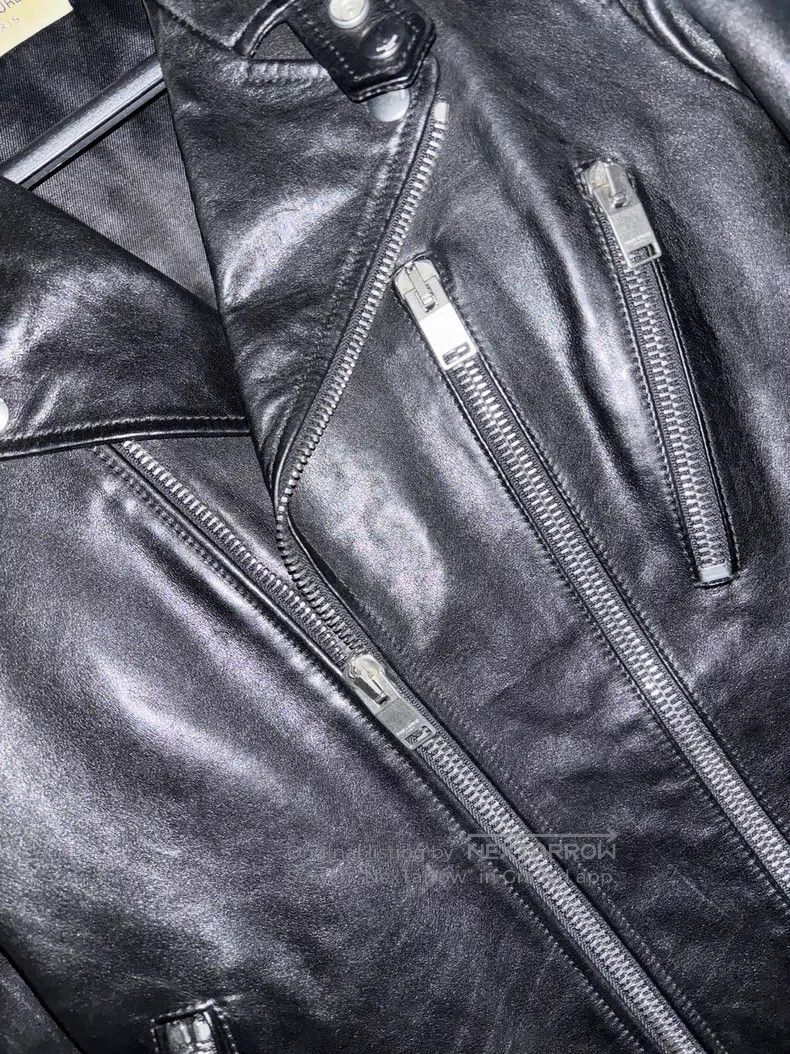 Saint Laurent Paris Saint Laurent Paris Cowhide Leather Jacket Size US S / EU 44-46 / 1 - 4 Thumbnail