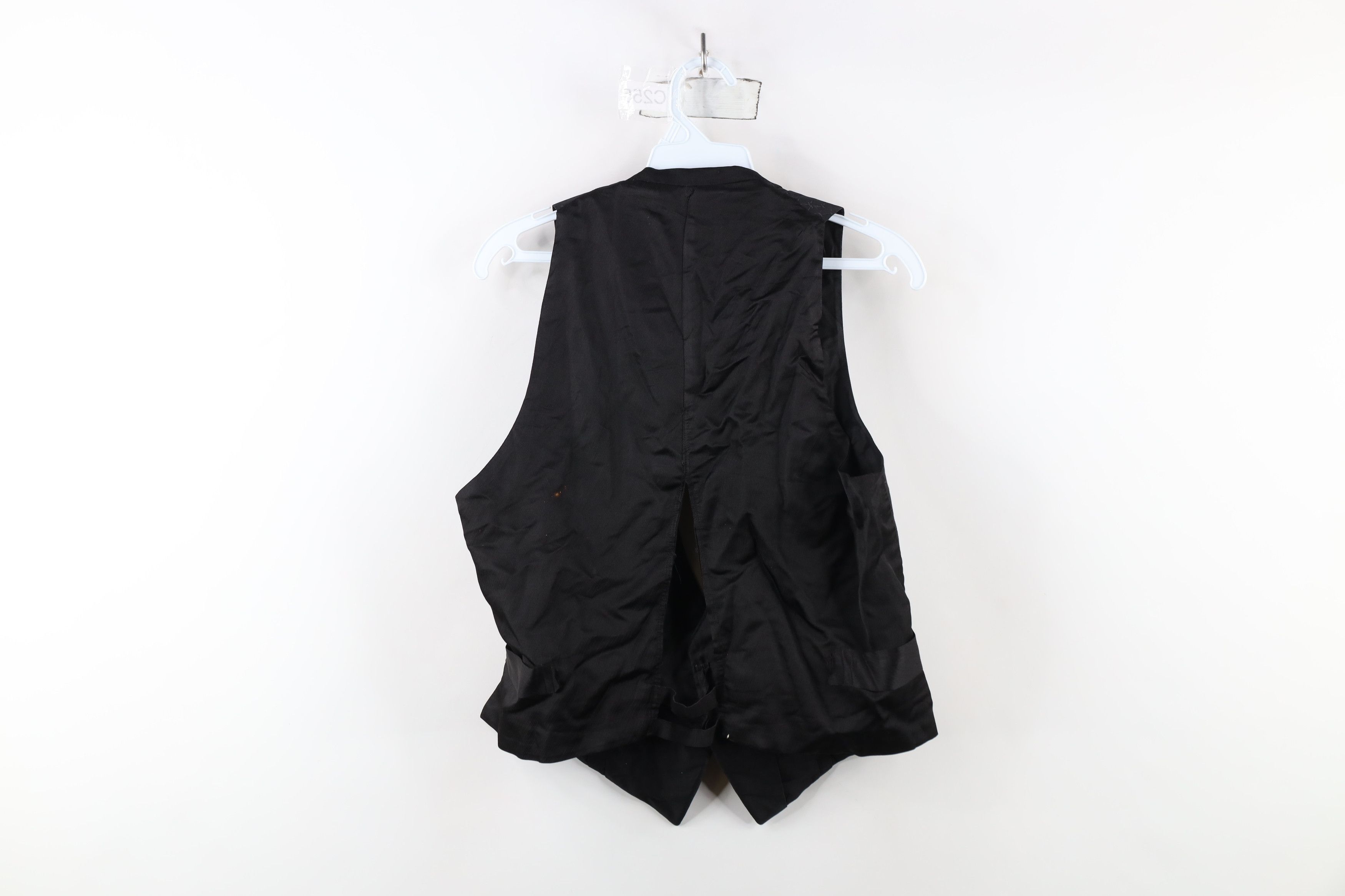 Vintage Vintage 50s Rockabilly Tuxedo Suit Vest Jacket Black USA Size US M / EU 48-50 / 2 - 14 Thumbnail