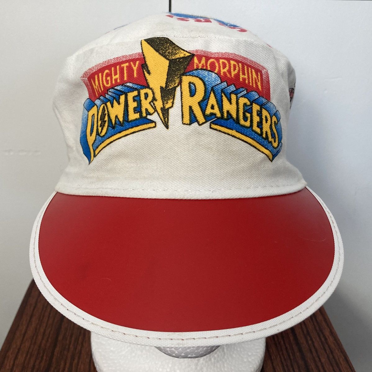 Vintage MIGHTY MORPHIN POWER RANGERS HAT CAP VINTAGE 90S MMPR PROMO Size ONE SIZE - 3 Thumbnail