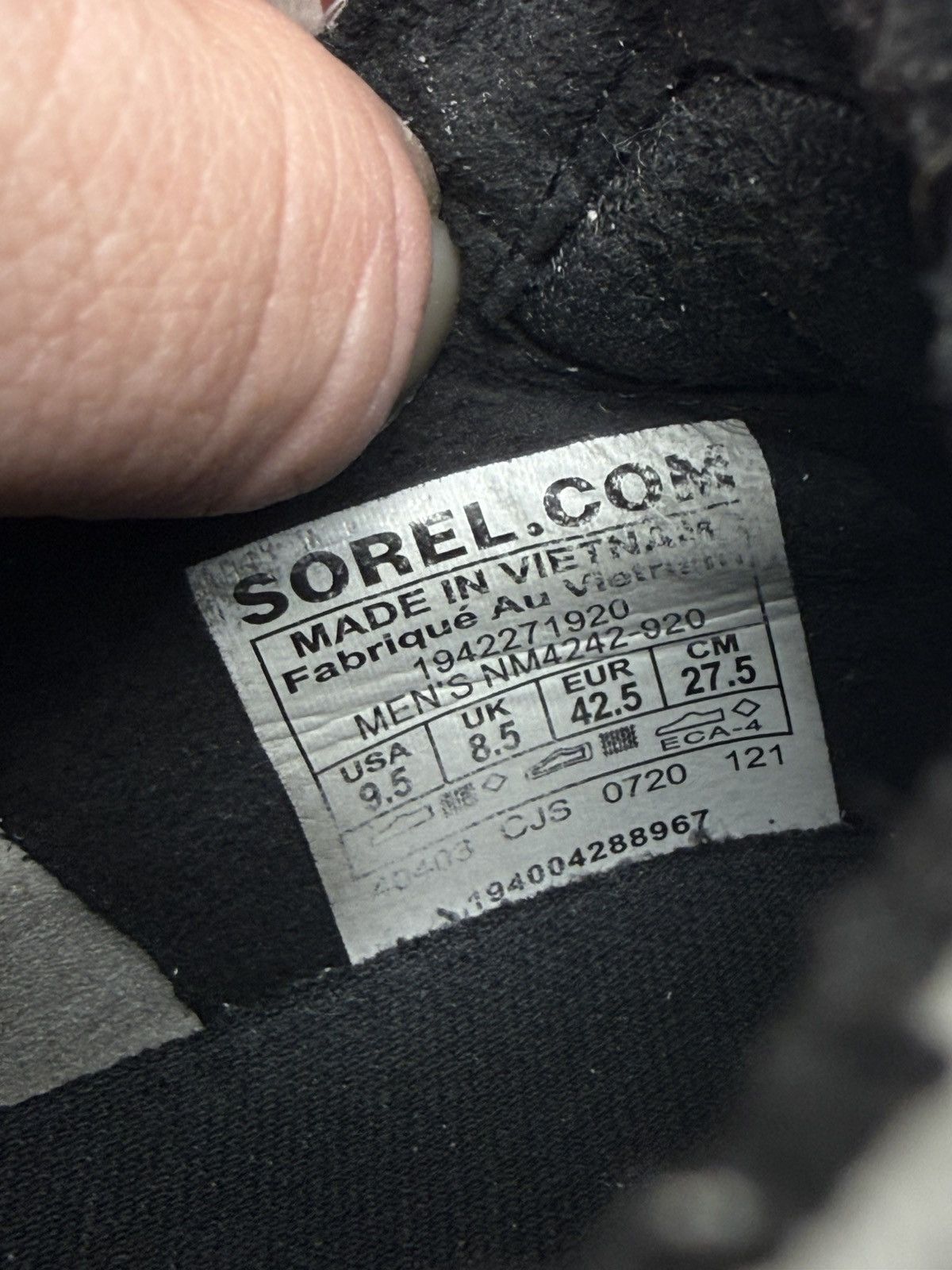 SOREL Sorel Kinetic Rush Ripstop US9.5 UK8.5 EUR42.5 Sneakers Size US 9.5 / EU 42-43 - 10 Thumbnail