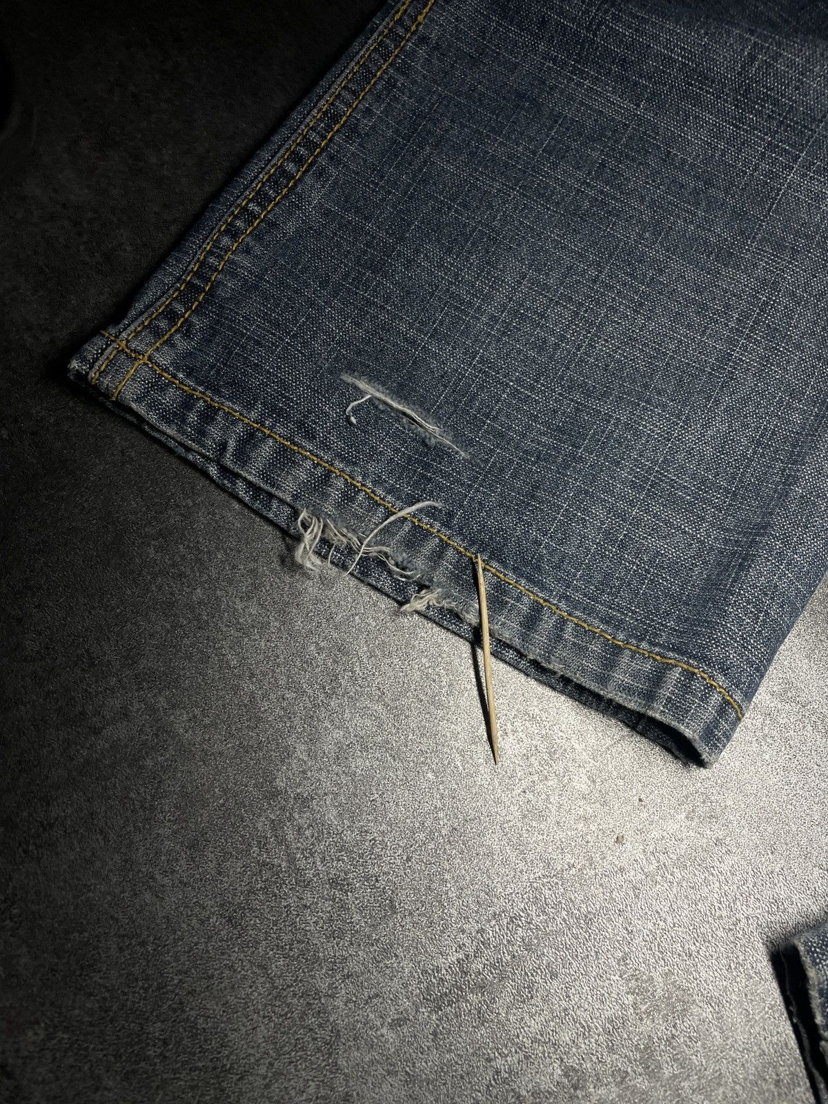 Vintage 🔥RARE🔥Vintage Y2K Denim Wide Pants Rare Hype Streetwear Size US 32 / EU 48 - 21 Thumbnail
