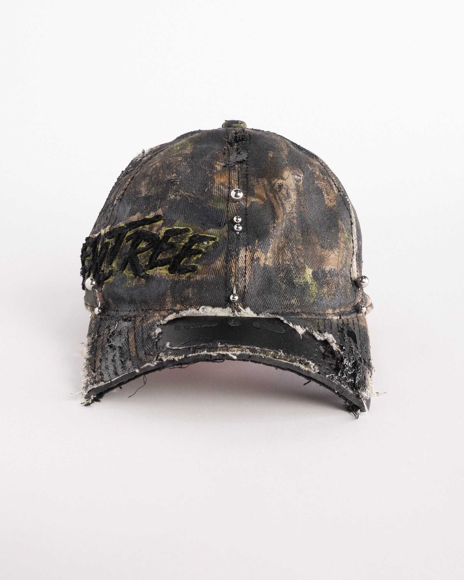 Realtree ASTROBOI* 'Real Tree' Green Camouflage .5 Visor Pierced Hat Size ONE SIZE - 1 Thumbnail