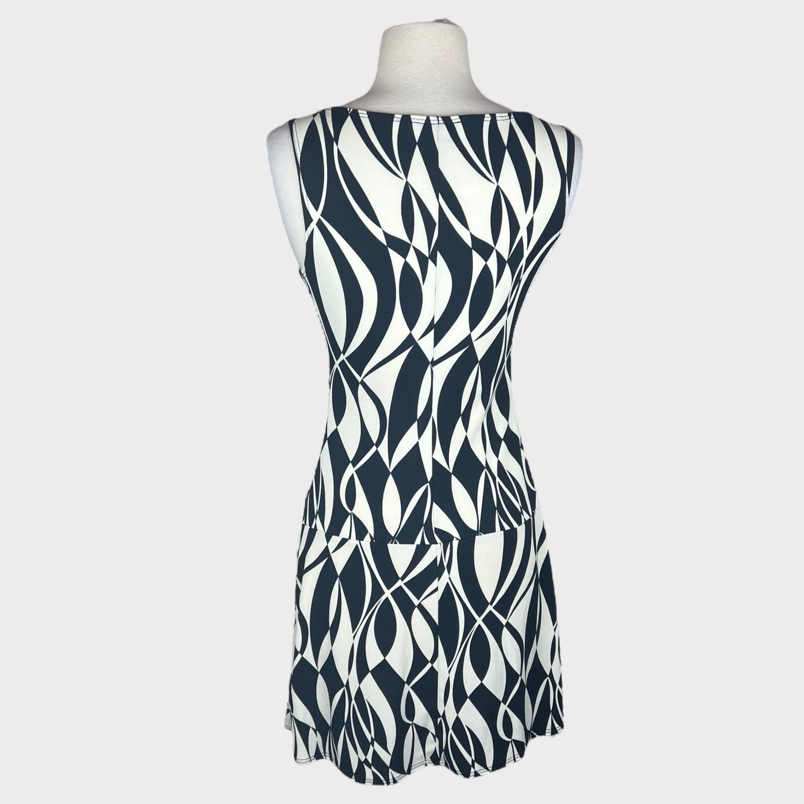 XOXO XOXO | Vintage Y2K Geometric Mini Dress | Small Size S / US 4 / IT 40 - 3 Thumbnail