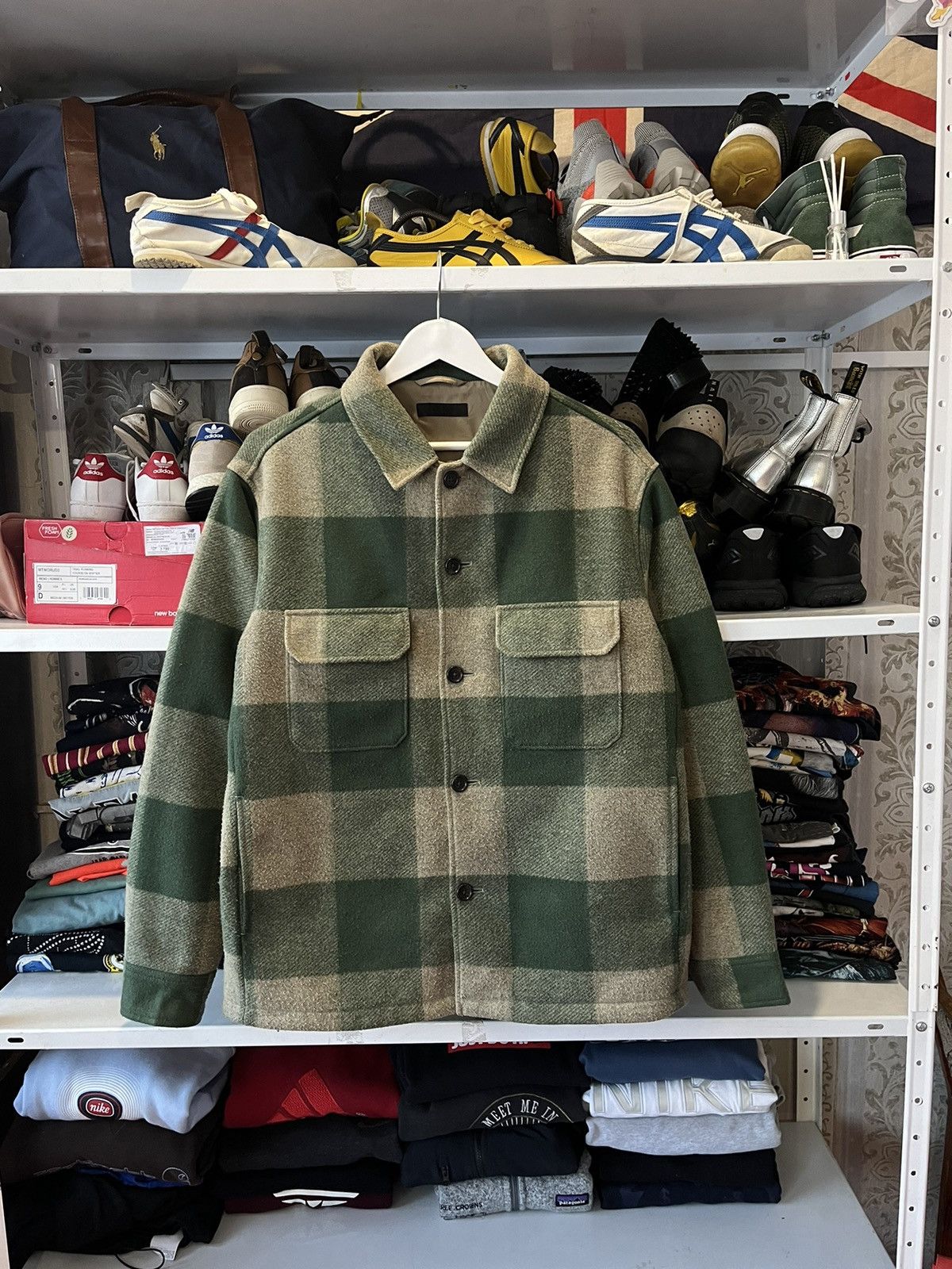 Flannel Vintage Uniqlo Flannel Shirt Japanese Size M Size US M / EU 48-50 / 2 - 1 Thumbnail