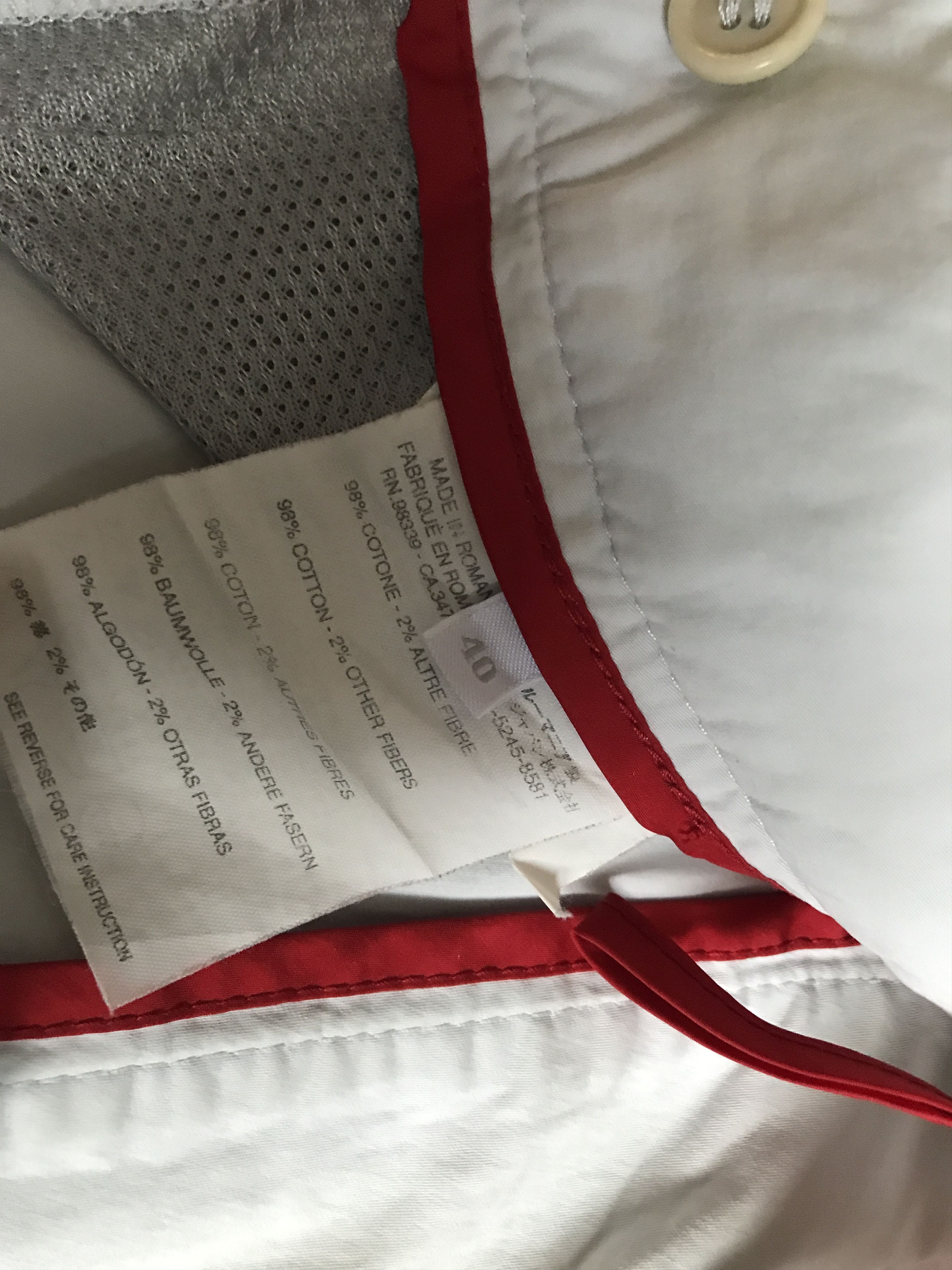 Prada Prada Chino pants trousers white IT 40 38 Size 27" / US 4 / IT 40 - 6 Thumbnail