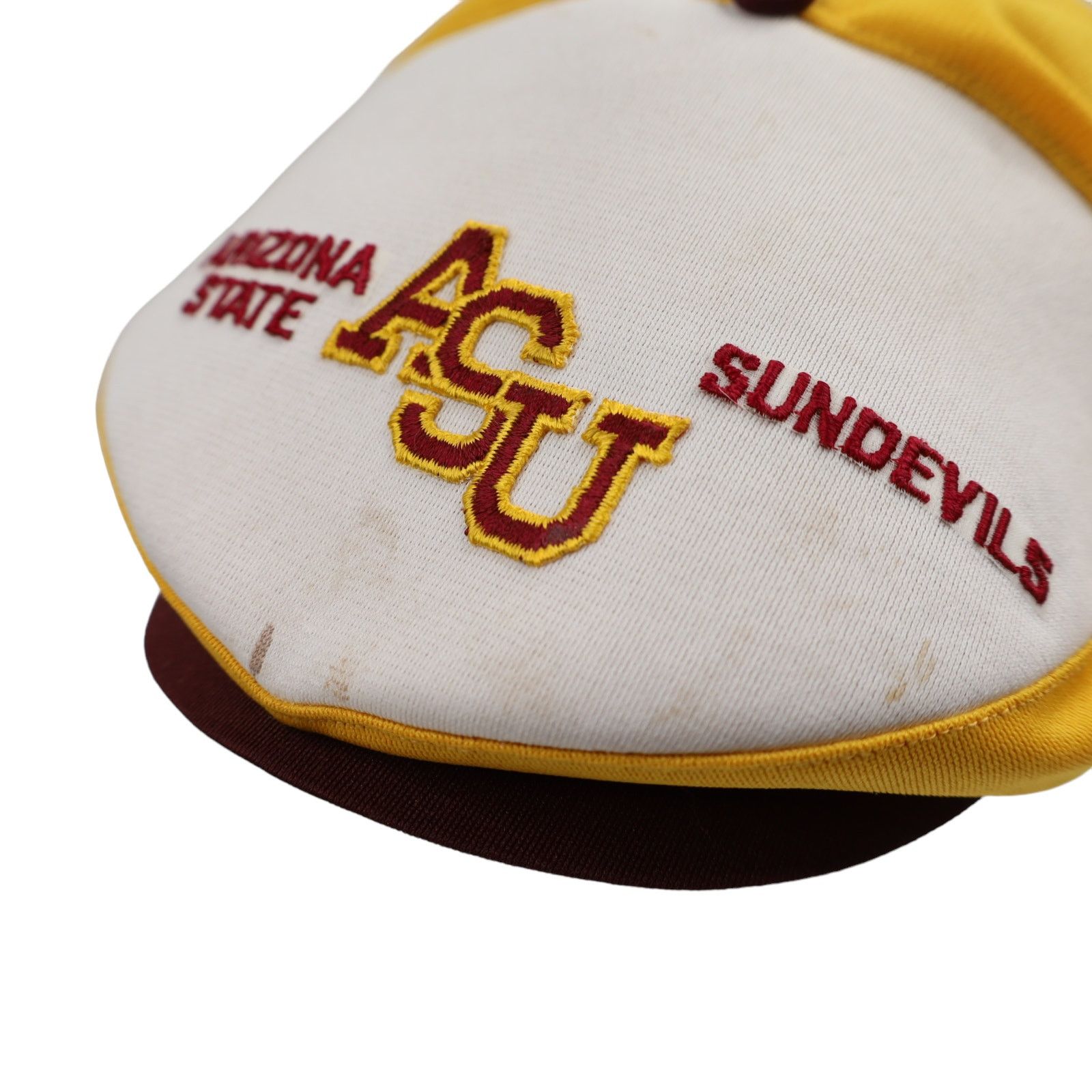 NCAA × Vintage Vintage ASU Ariszona State Devils Foam Snapback Flat Cap Size ONE SIZE - 3 Thumbnail
