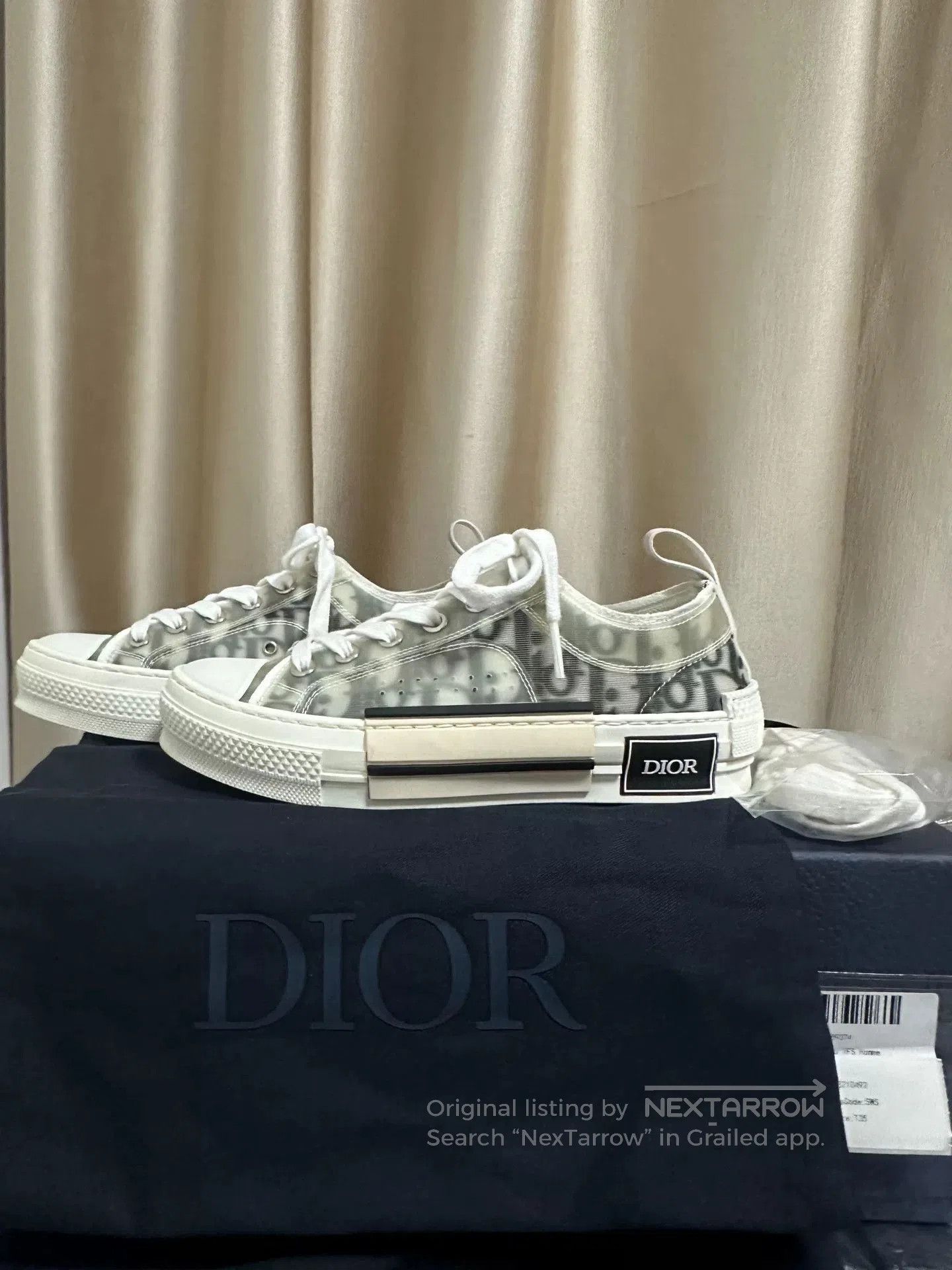 Dior dior b23 low. Size US 5 / IT 35 - 1 Thumbnail