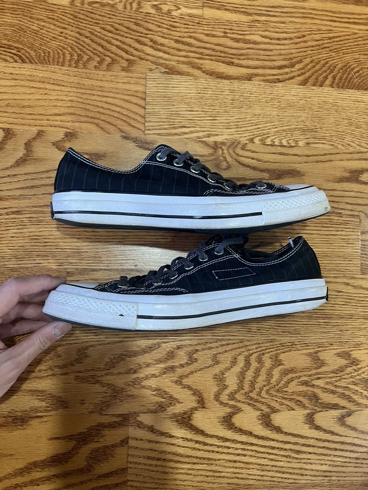Converse × Fragment Design Fragment X Converse Chuck 70 Tuxedo Black Size US 9.5 / EU 42-43 - 4 Thumbnail