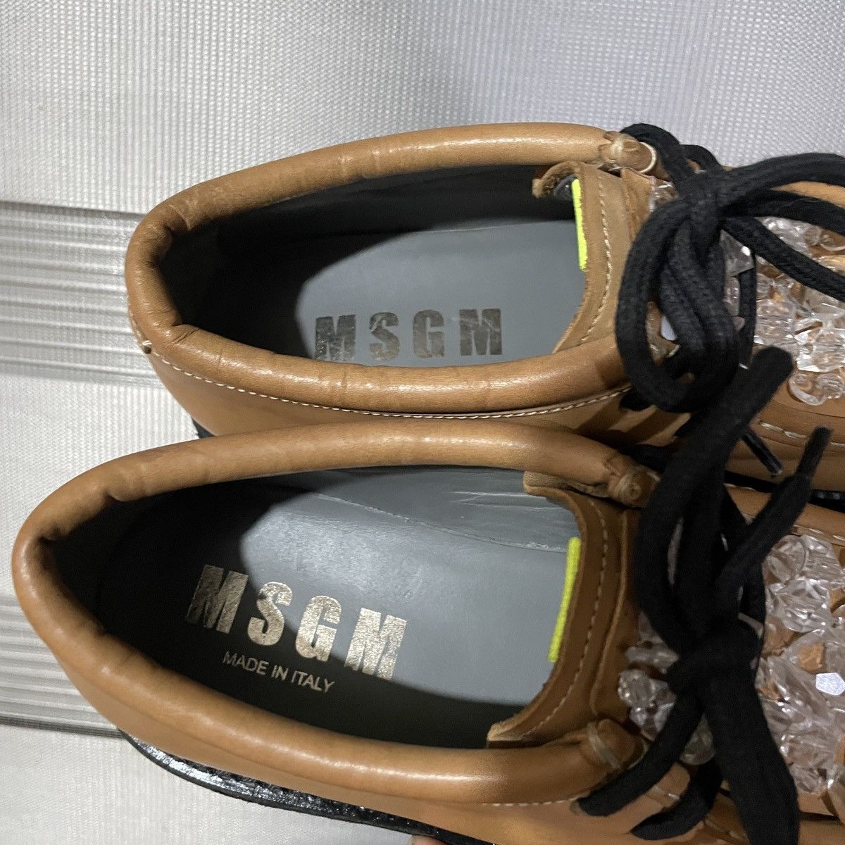 MSGM MSGM ITALY LACE UP FLATS Size US 5.5 / IT 35.5 - 3 Thumbnail
