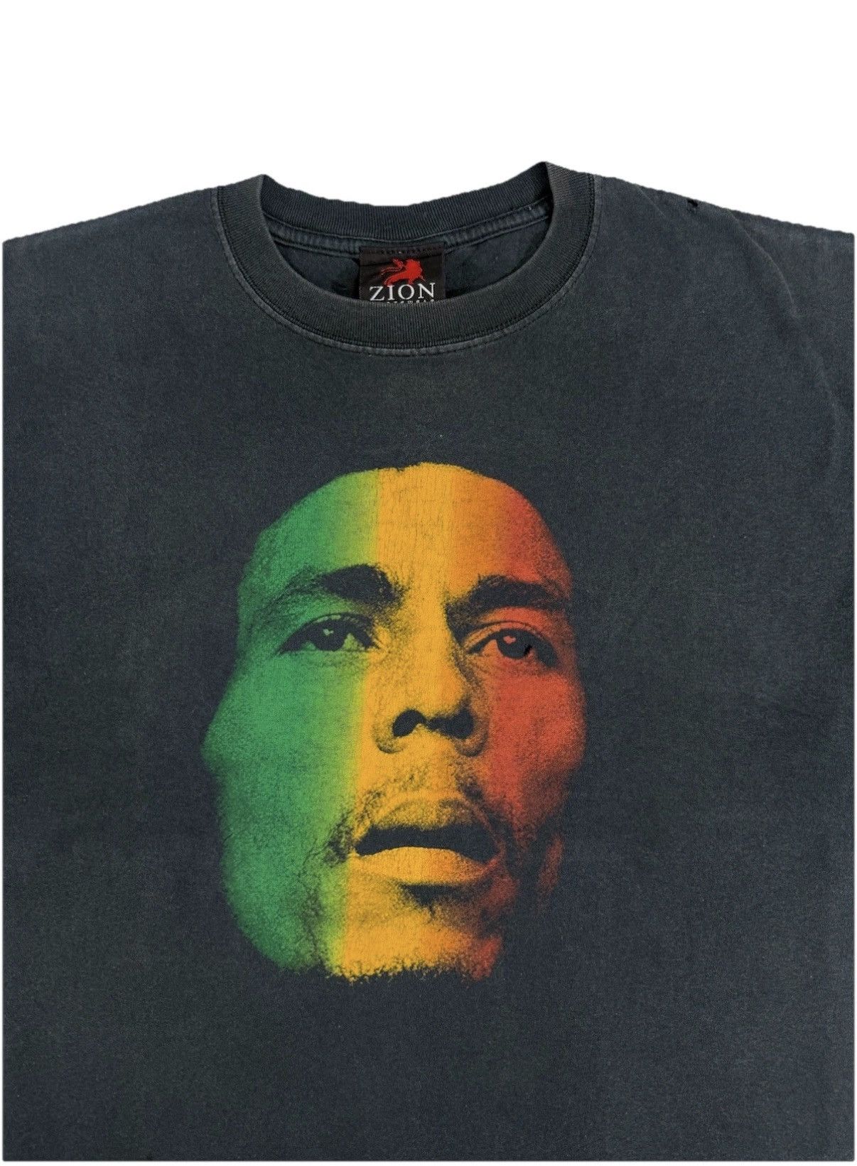 Zion Rootswear Vintage 90s Bob Marley Redemption Song T Shirt XXL 1999 Size US XXL / EU 58 / 5 - 2 Thumbnail
