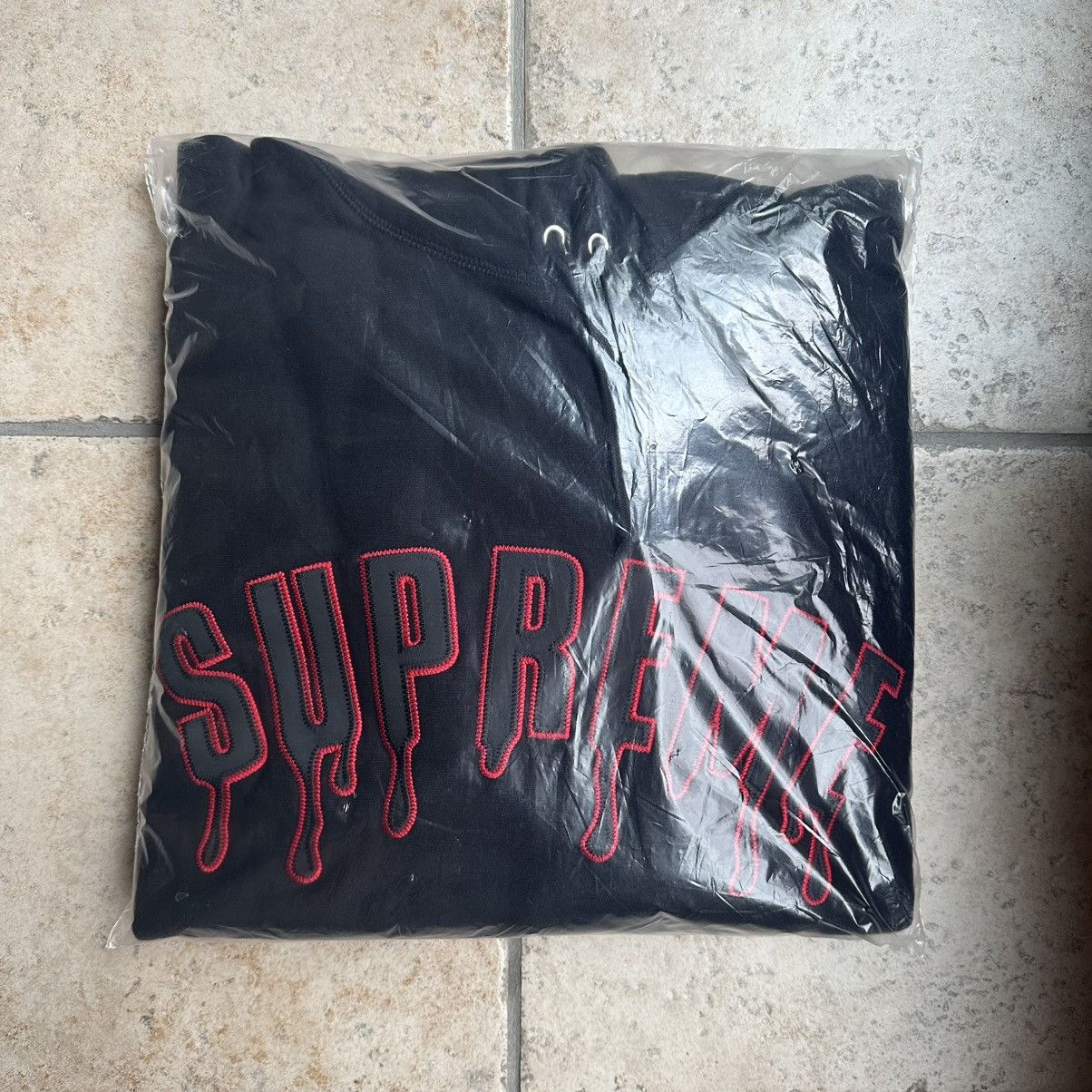 Supreme Ghostface Arc Hooded Sweatshirt Black Size XXL