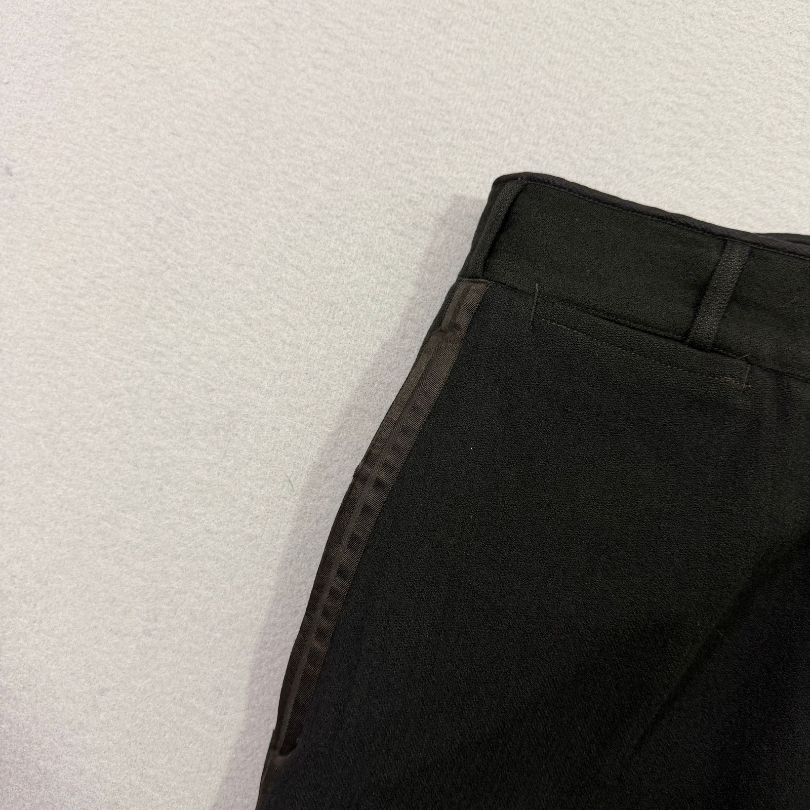 Vintage Vintage Military Army Trousers Mens 30x28 Black Button Size US 30 / EU 46 - 6 Thumbnail