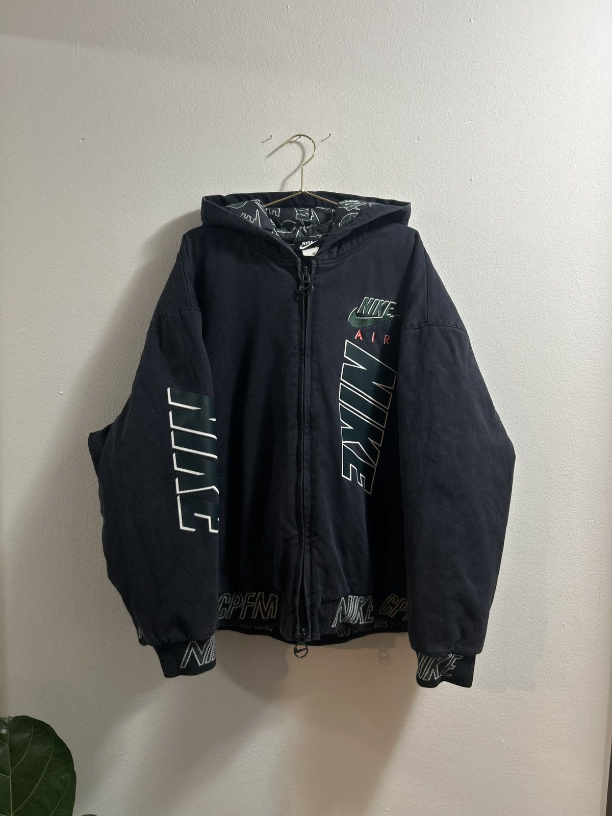 ナイキ×CACTUS PLANT FLEA MARKET WORK JACKET Nike x Cactus Plant Flea Market Go Flea Canvas Workwear Jacket CD4