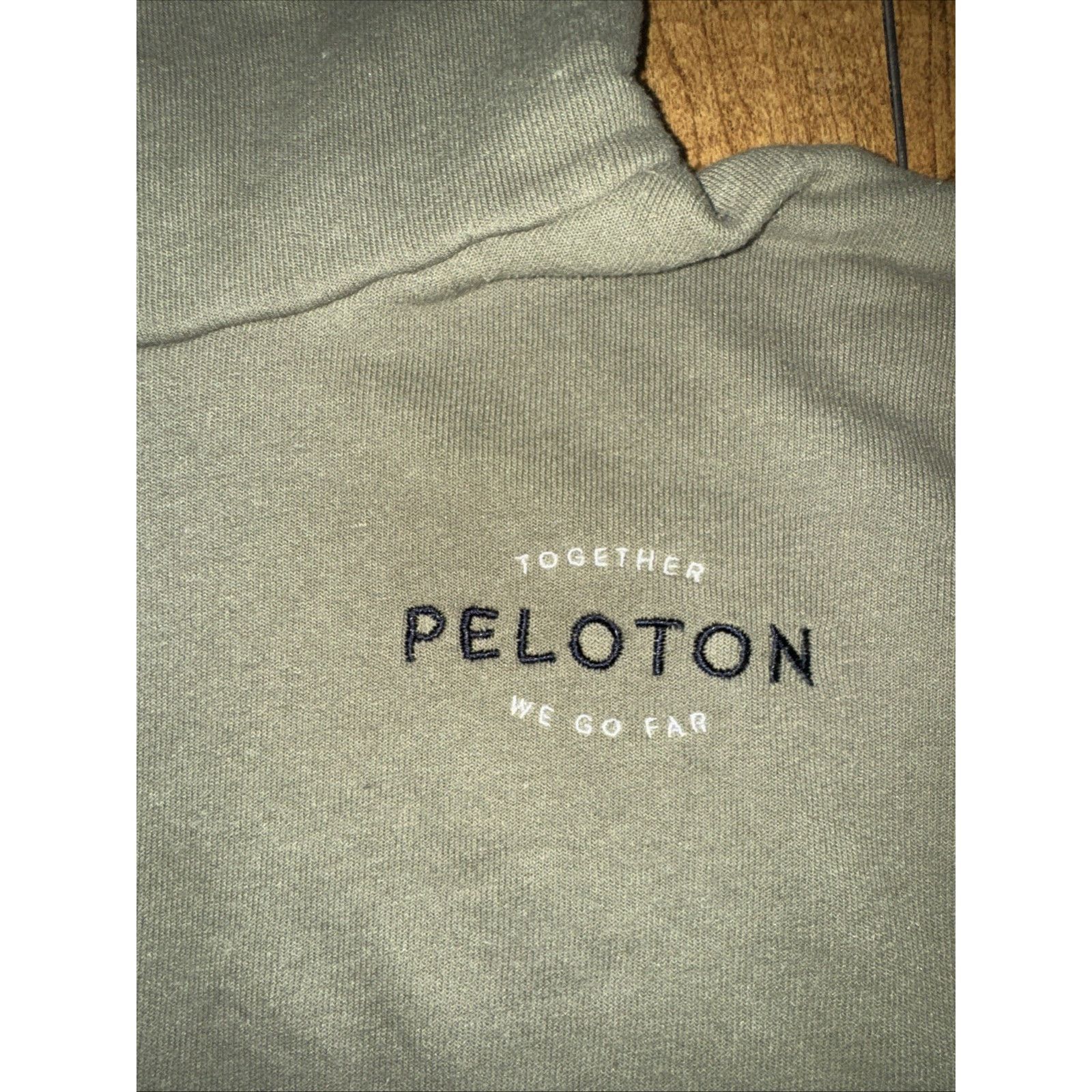 Peloton Peloton Women’s Olive Green Cozy Funnel Neck Sweater M 23x23 Size M / US 6-8 / IT 42-44 - 2 Thumbnail