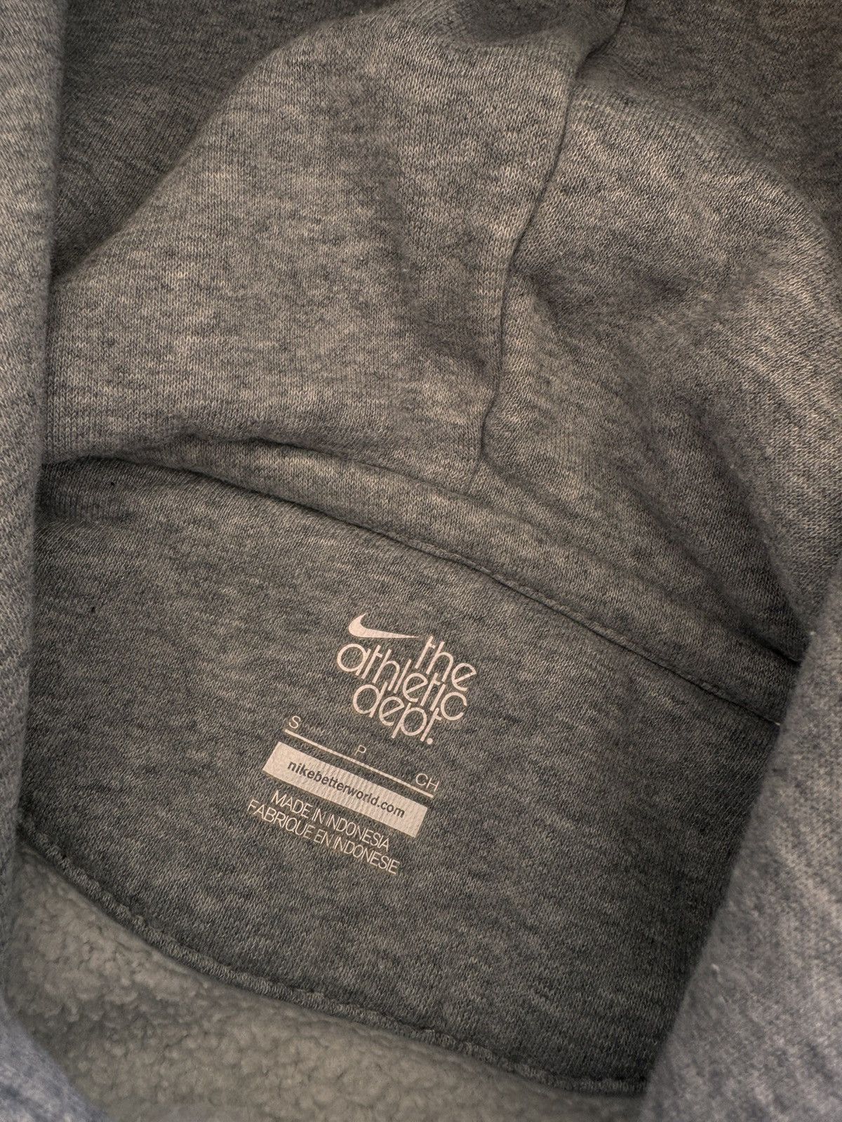 Nike × Vintage NIKE VINTAGE CENTER LOGO OVERSIZE BOXY HOODIE Size US S / EU 44-46 / 1 - 6 Thumbnail