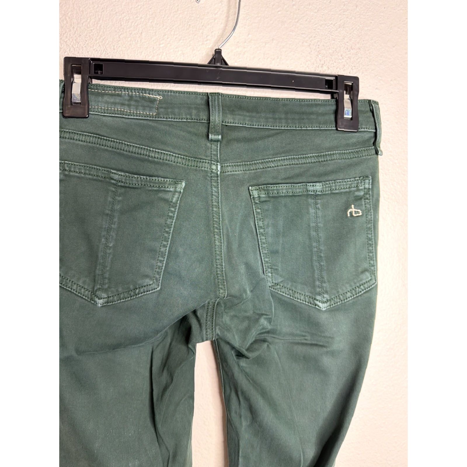 Rag & Bone Rag & Bone Jean Women’s Size 25 5 Pocket Skinny Leg Pants Green Cotton EUC Jegging Army Modern Regular Mens Girls Womens Size 42" / US 20 - 6 Thumbnail