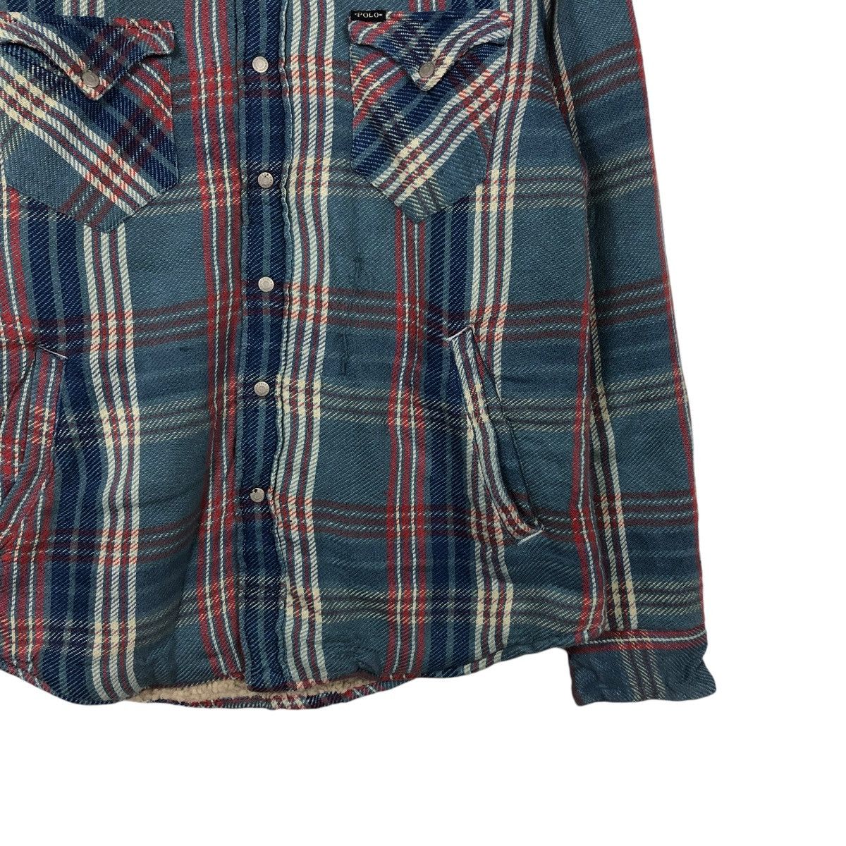 Ralph Lauren 🔥VINTAGE FLANNEL WORK JACKET POLO COUNTRY RALPH LAUREN Size US M / EU 48-50 / 2 - 7 Thumbnail
