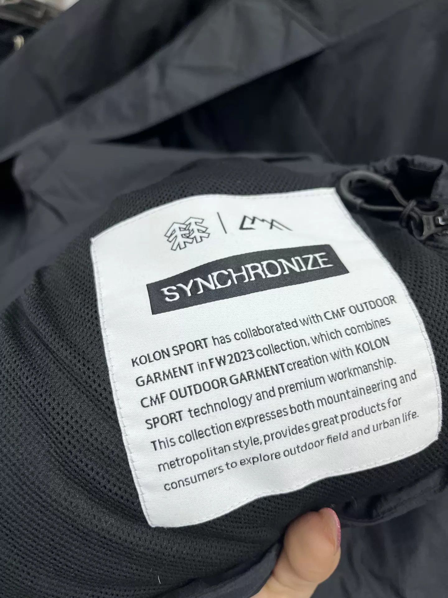 Other KOLON SPORT x COMFY ANTARCTICA GORE-TEX Down Jkt Black L Size US L / EU 52-54 / 3 - 6 Thumbnail