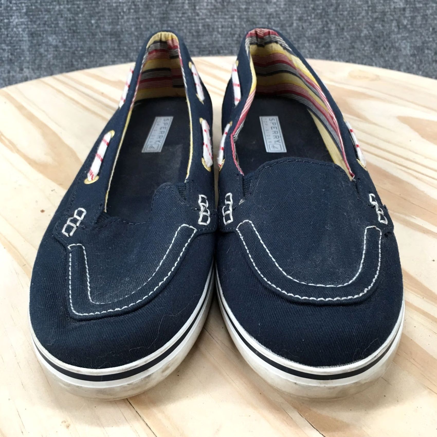 Sperry SPERRY Shoes Womens 10 M Loafers Slip On Comfort Flats Blue Top Sider STS91238 Size L / US 10 / IT 46 - 6 Thumbnail