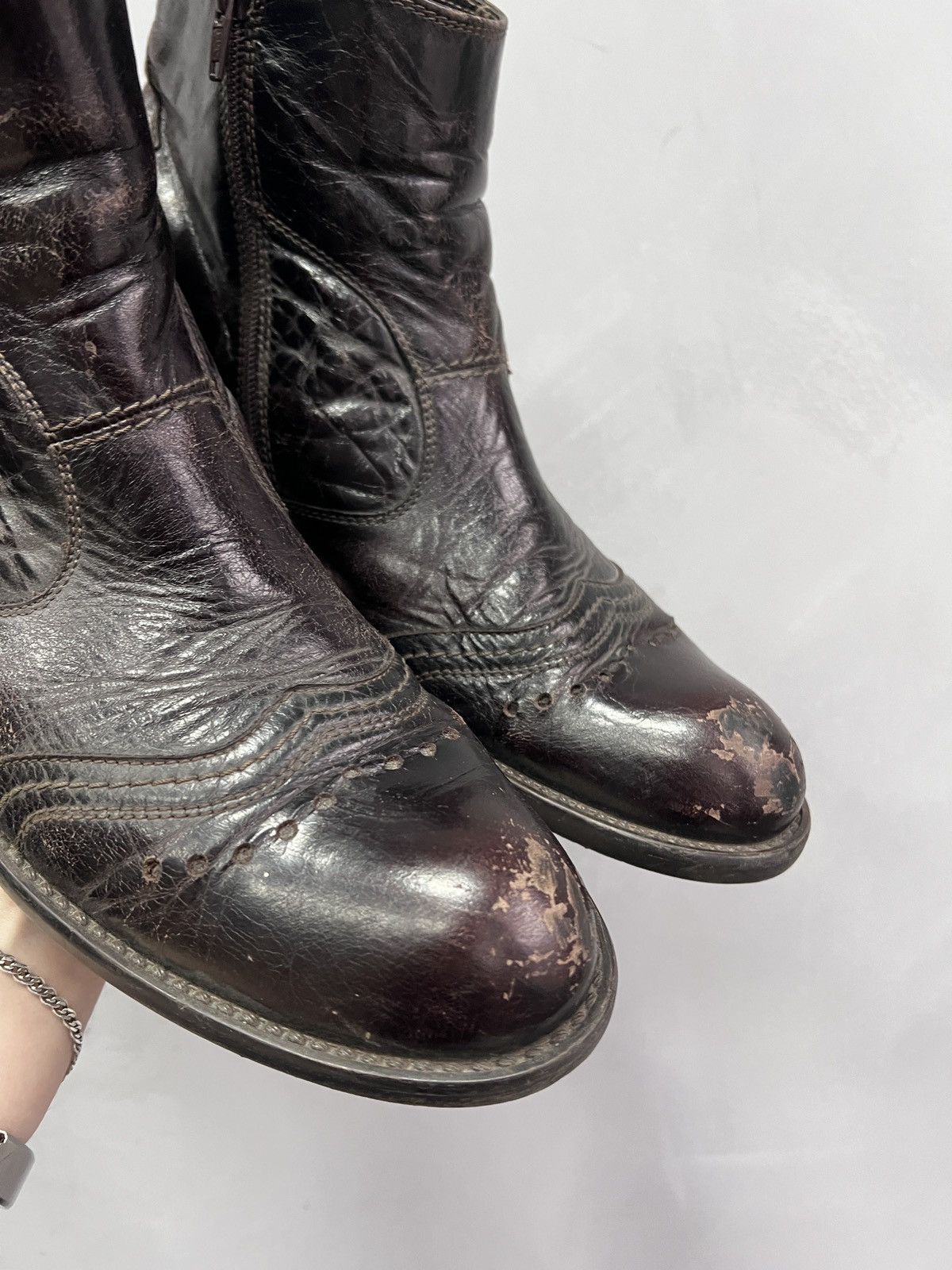 Other Guidi style Artisan Leather Archive Boots Size 43 EU Size US 10 / EU 43 - 2 Thumbnail