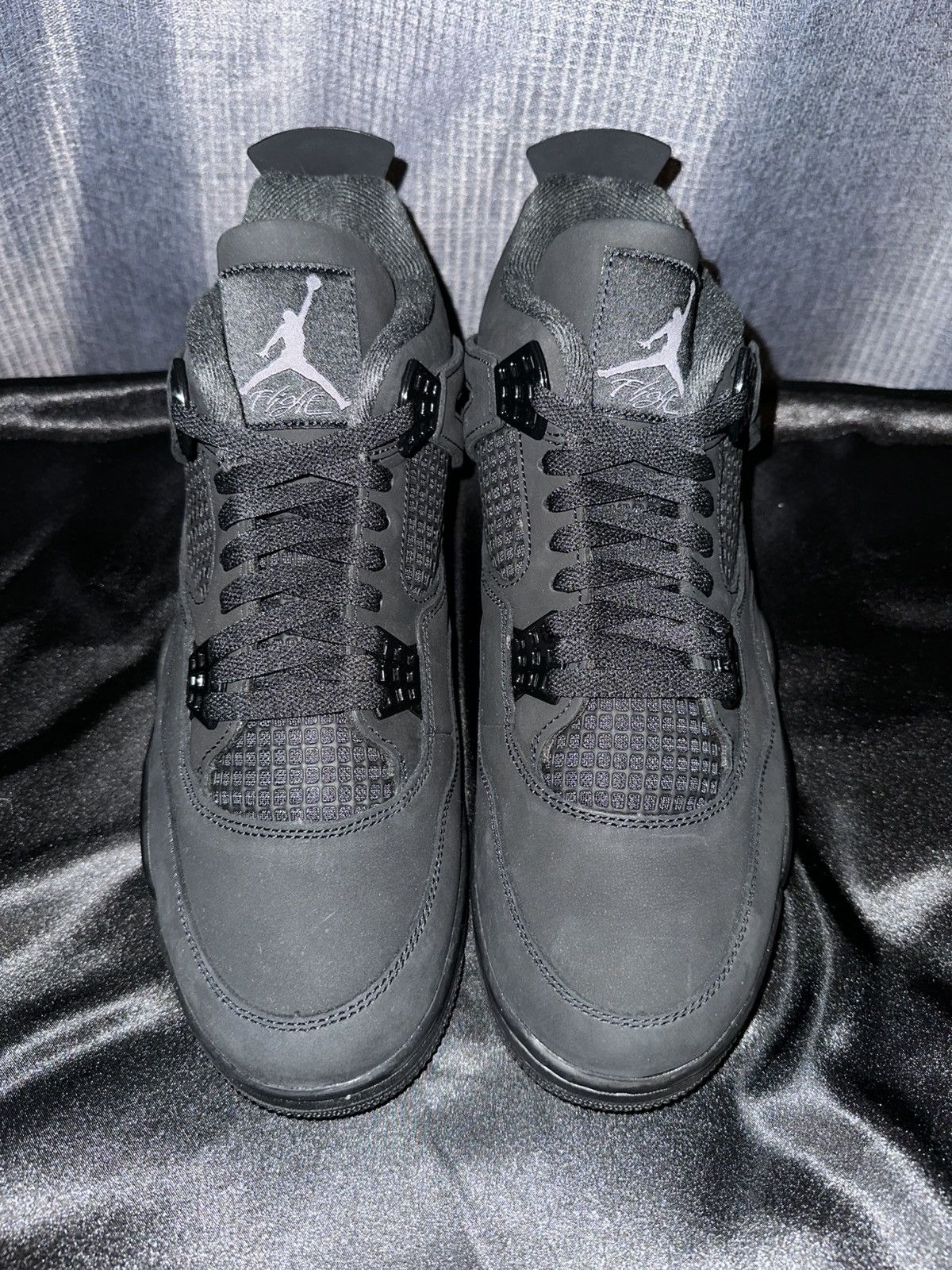 Jordan Brand JORDAN 4 BLACKCATS SIZE 12 NEVER WORN‼️ Size US 12 / EU 45 - 4 Thumbnail