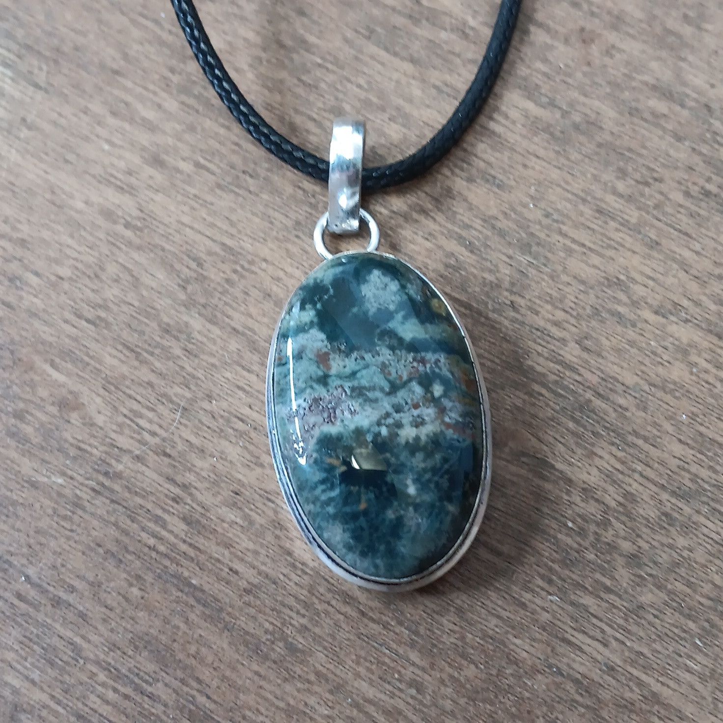 Other Ocean Jasper gemstone pendant necklace Size ONE SIZE - 1 Thumbnail