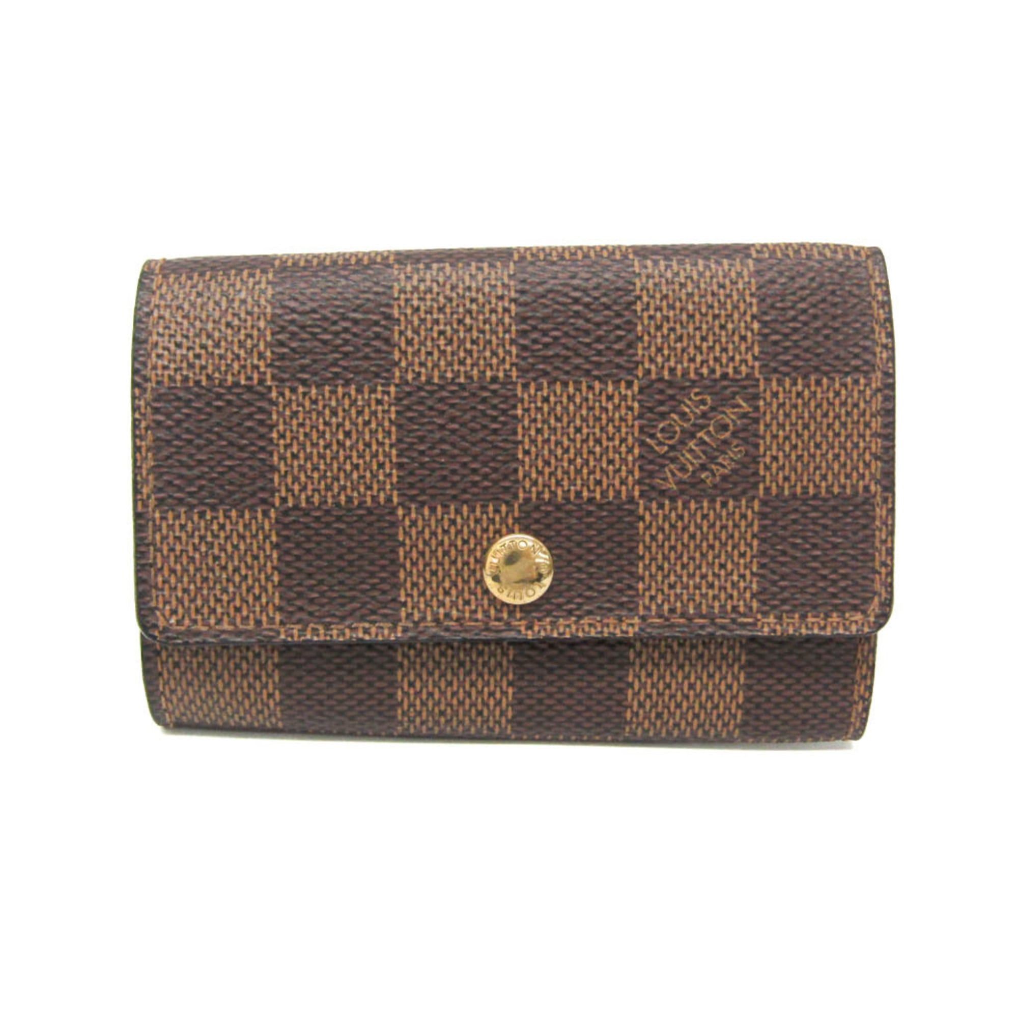 Louis Vuitton Louis Vuitton Damier 6 Key Holder N62630 Men,Women Damier Canvas Key Case Ebene Size ONE SIZE - 1 Thumbnail