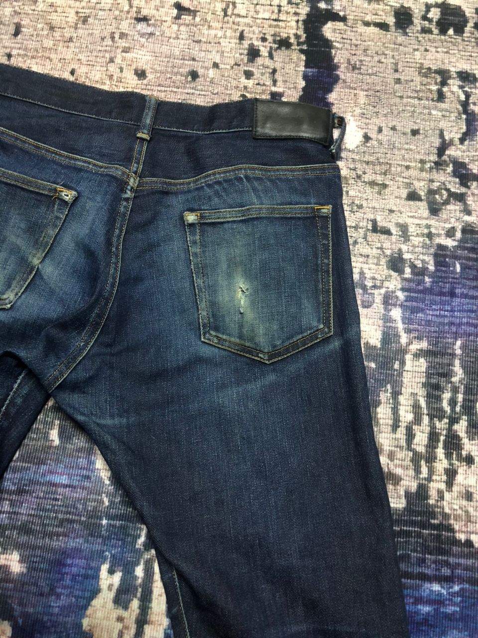 Japanese Brand Johnlawrencesullivan Skinny Jeans Pants Distressed Size US 31 - 11 Thumbnail