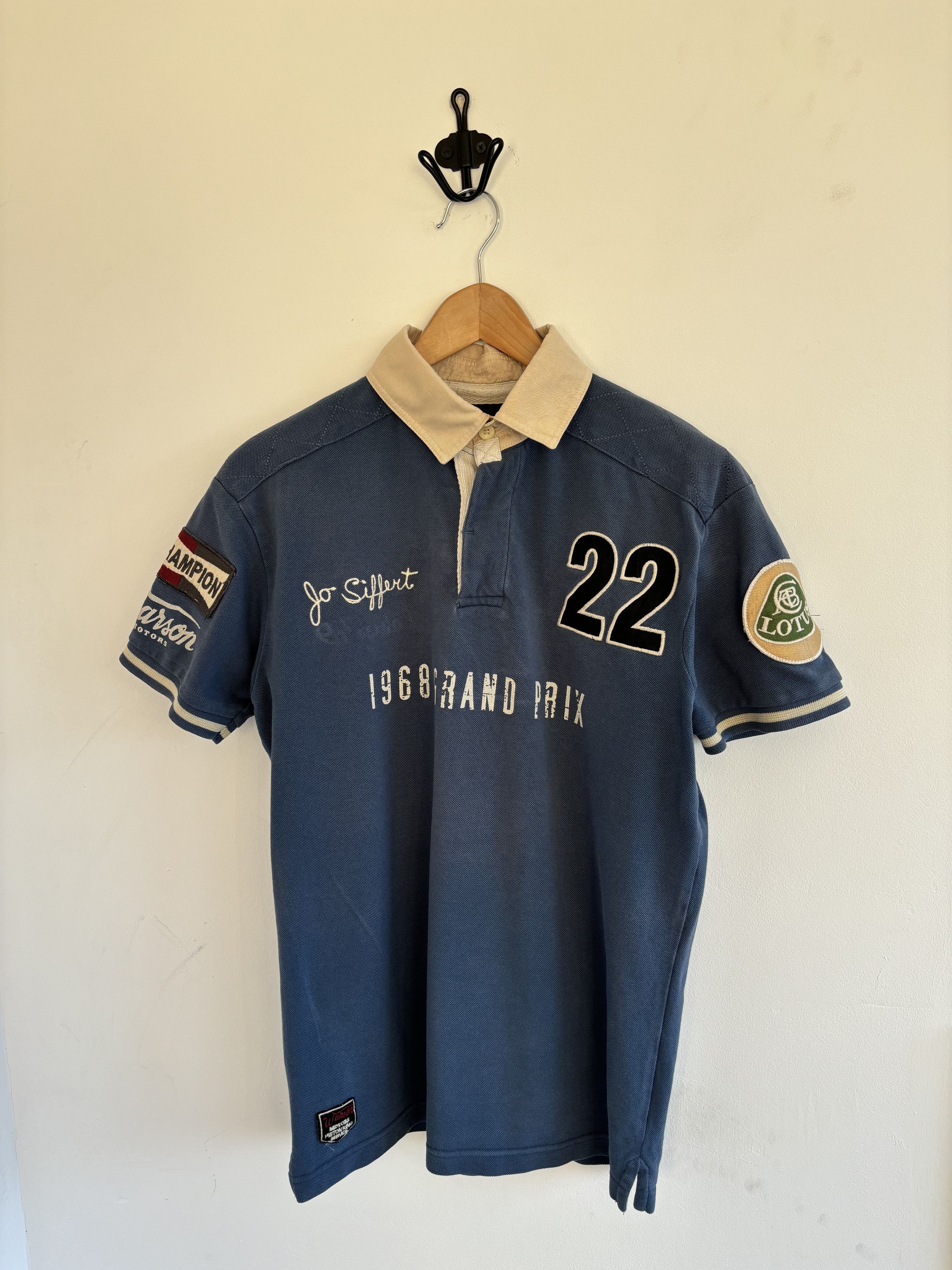 Vintage Warson Motors Polo Siffert Brands Hatch Blue Size US S / EU 44-46 / 1 - 1 Thumbnail