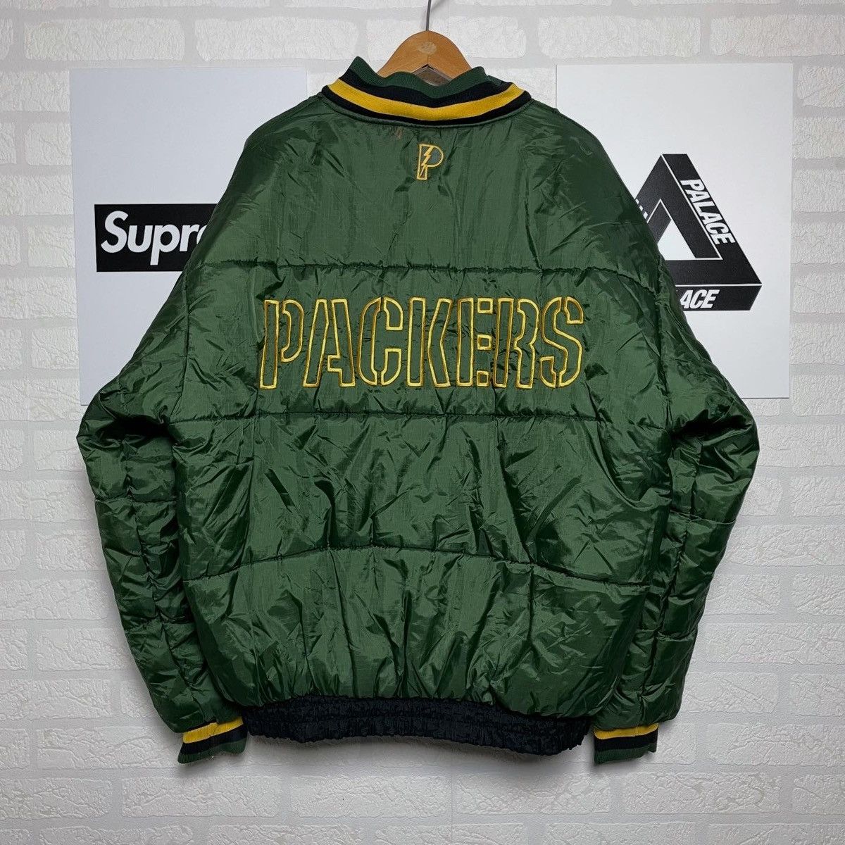 Pro Player Vintage NFL Green Bay Packers Jacket RARE Size US L / EU 52-54 / 3 - 4 Thumbnail