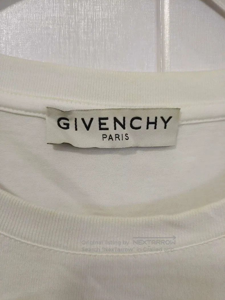 Givenchy Givenchy Cotton Letter Logo Printed Short Sleeve T-Shirt Size US L / EU 52-54 / 3 - 3 Thumbnail
