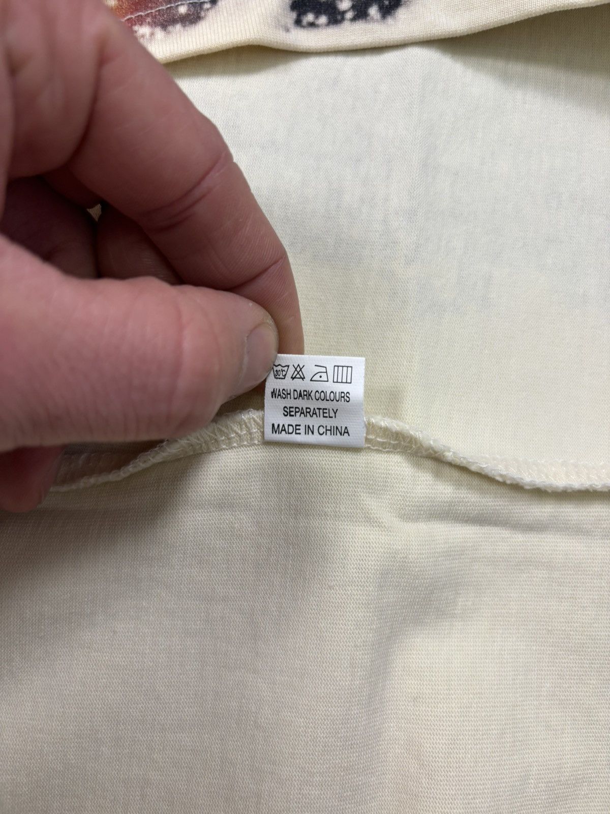 Godspeed Godspeed Under Construction Thermal Tee, Bone Size US S / EU 44-46 / 1 - 13 Thumbnail