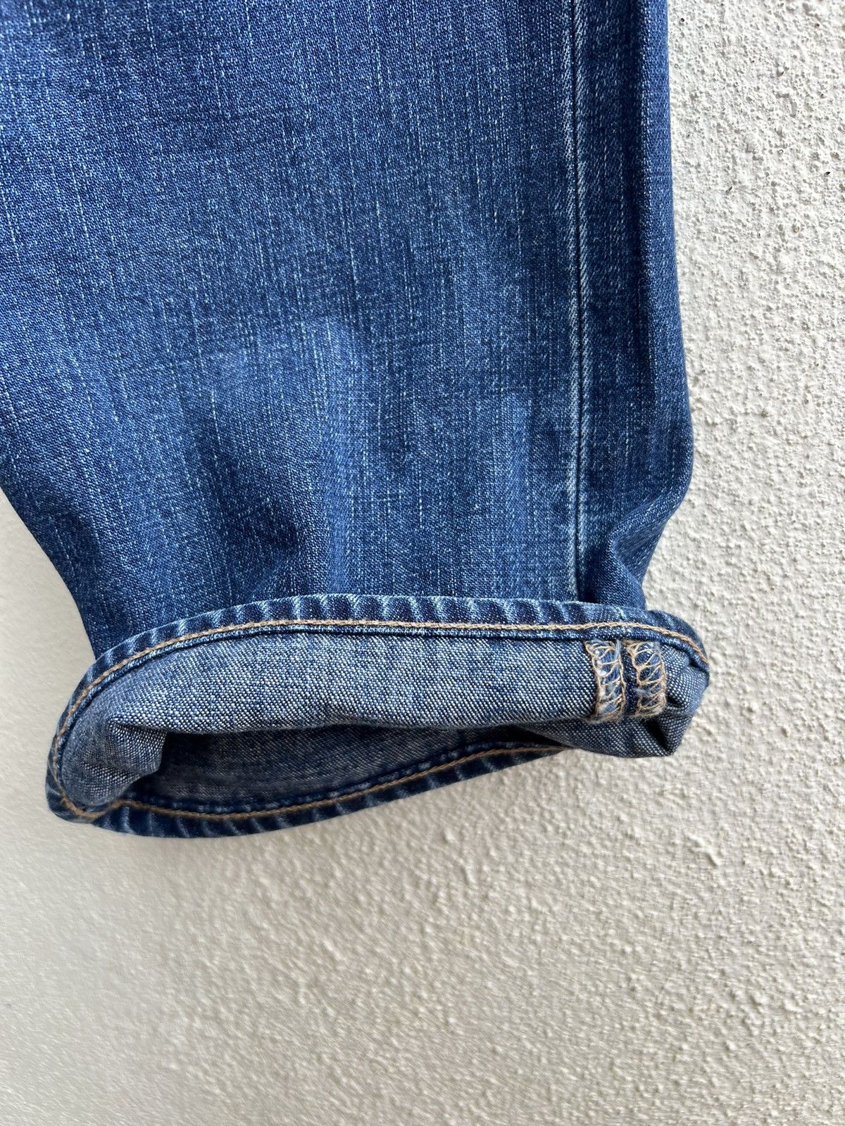 Bape Vintage A Bathing Ape Nigo Era Fade Blue Denim Jeans Size US 32 / EU 48 - 14 Thumbnail