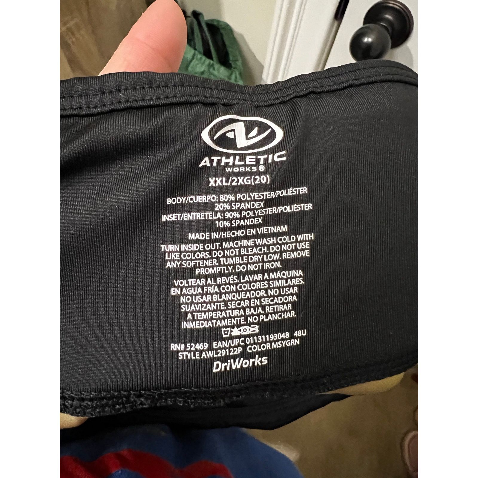Athletic Works XXL 19" Printed Core Performance Capris Pants Camouflage Size 42" / US 20 - 13 Thumbnail