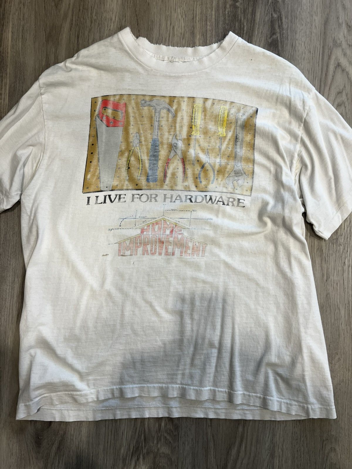 Vintage Vintage Home Improvement Tee Size US XL / EU 56 / 4 - 1 Thumbnail