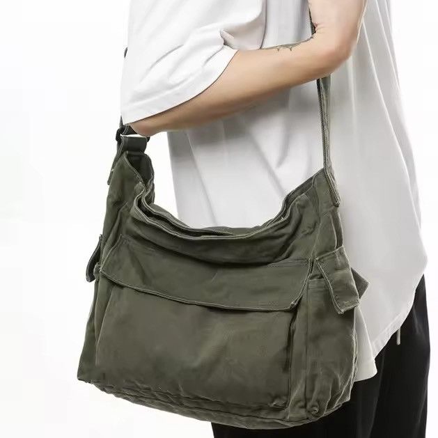 Other Washed Canvas Shoulder Bag Size ONE SIZE - 7 Thumbnail