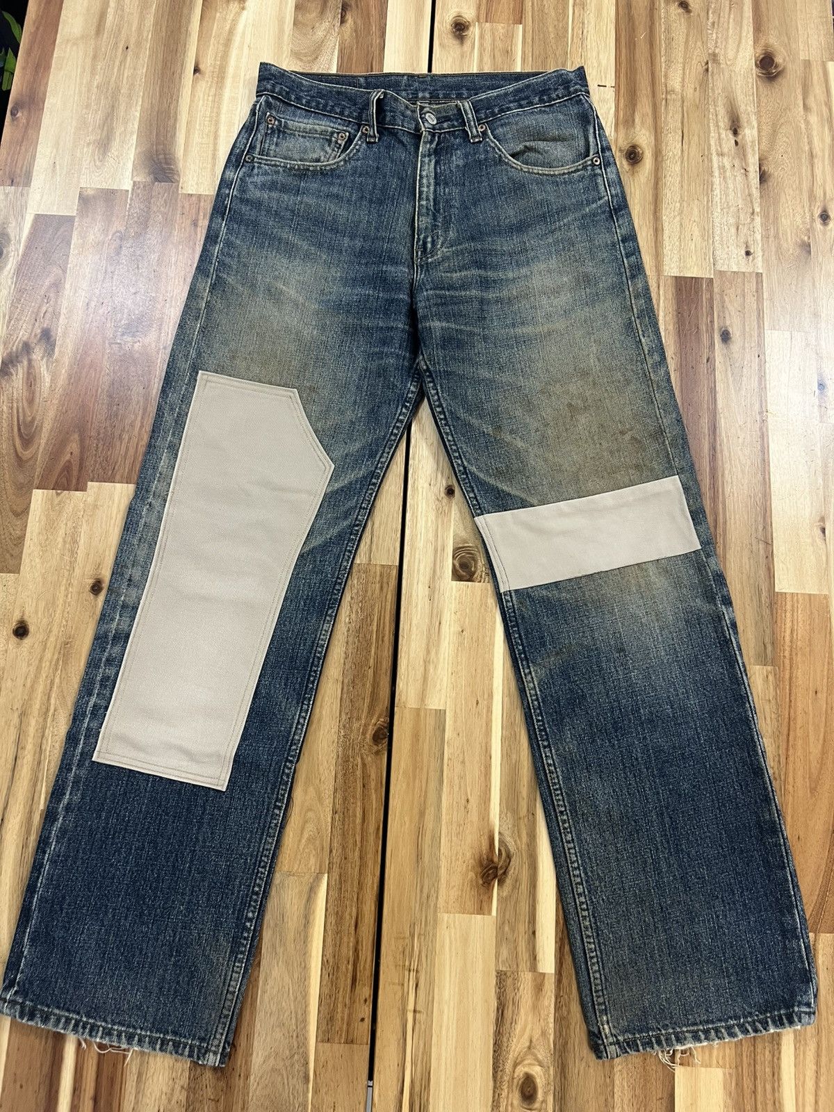 Levi's Vintage 90’s Levis 534 Custom Denim Jeans Size US 32 / EU 48 - 3 Thumbnail