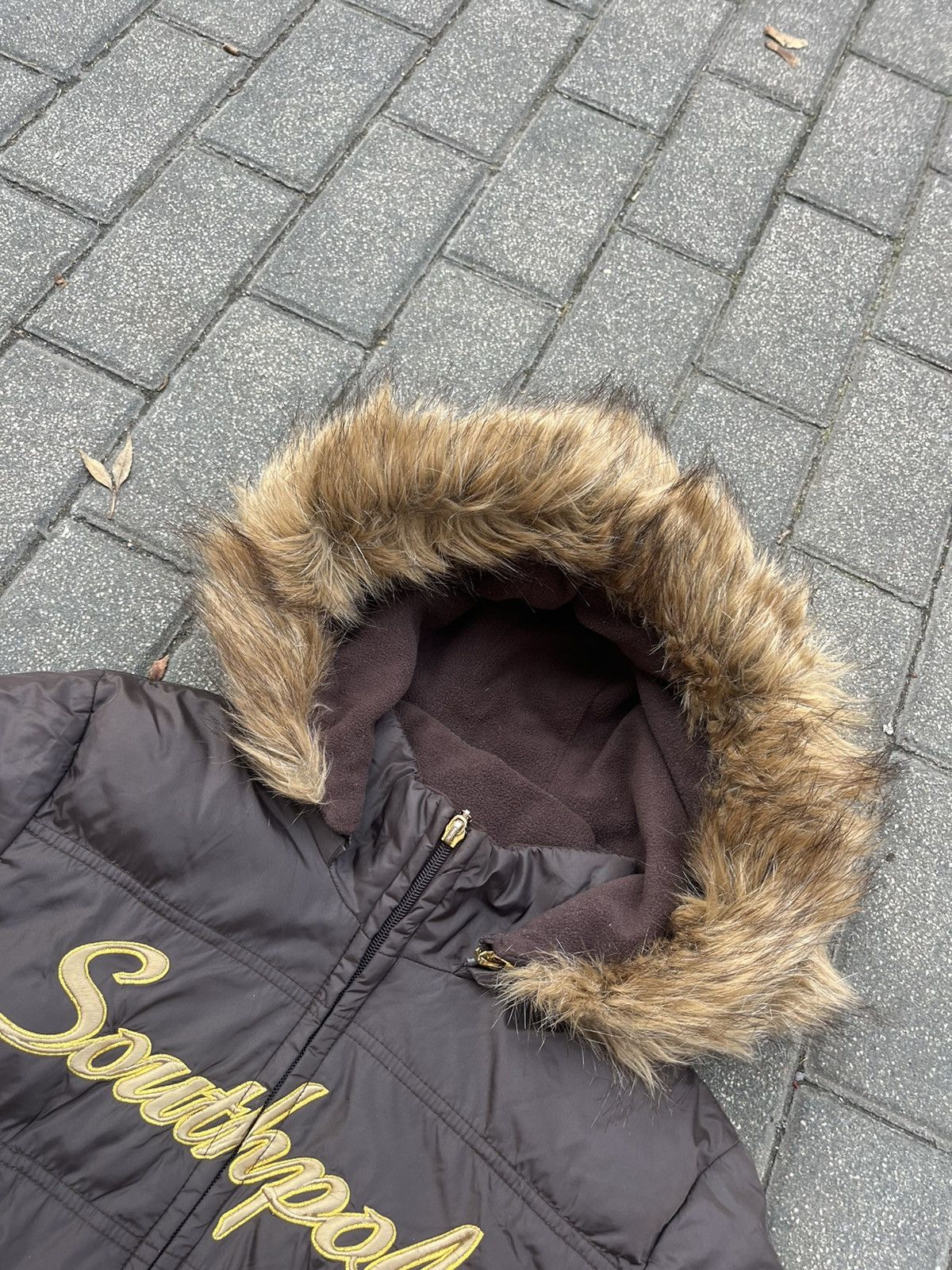 Southpole Vintage Y2K Aesthetic Southpole Puffer Fur jacket Juicy Opiu Size S / US 4 / IT 40 - 2 Thumbnail