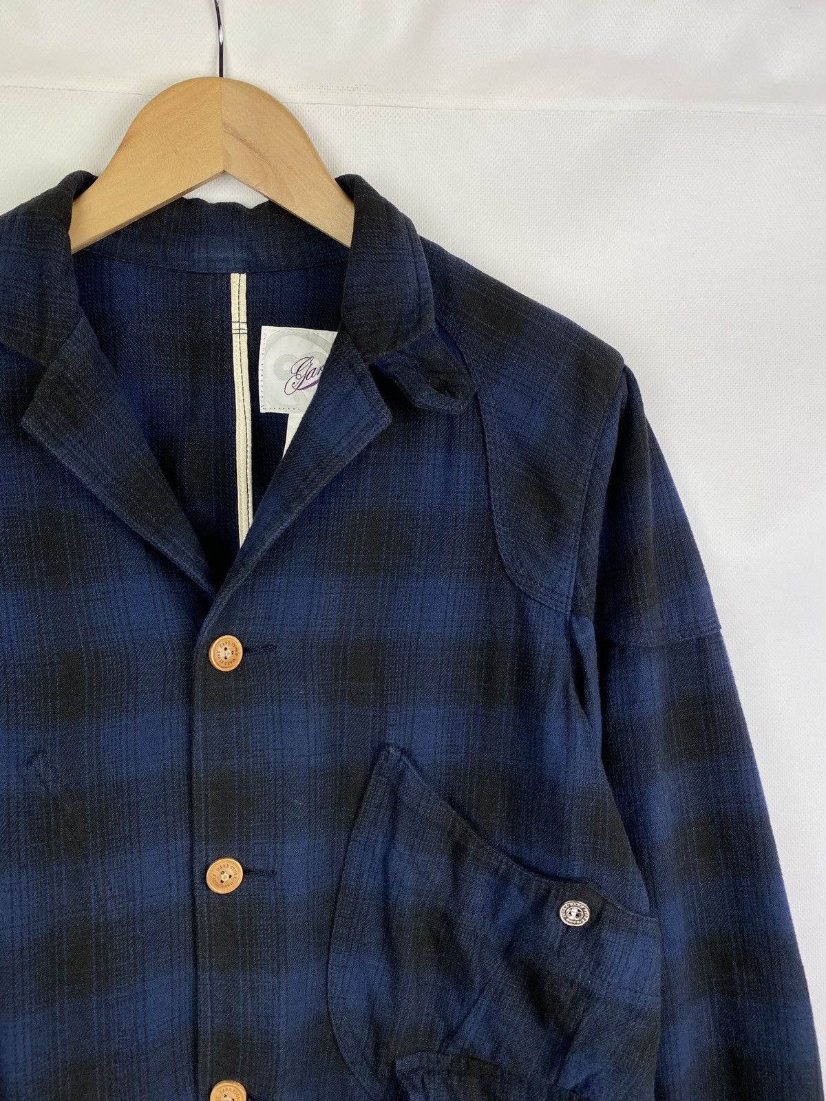 Garbstore × Japanese Brand Garbstore checked workwear Japanese style blazer jacket Size US M / EU 48-50 / 2 - 6 Thumbnail