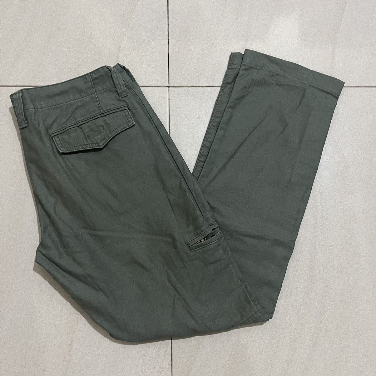 ABAHOUSE Abahouse olive pants Size 30" / US 8 / IT 44 - 3 Thumbnail