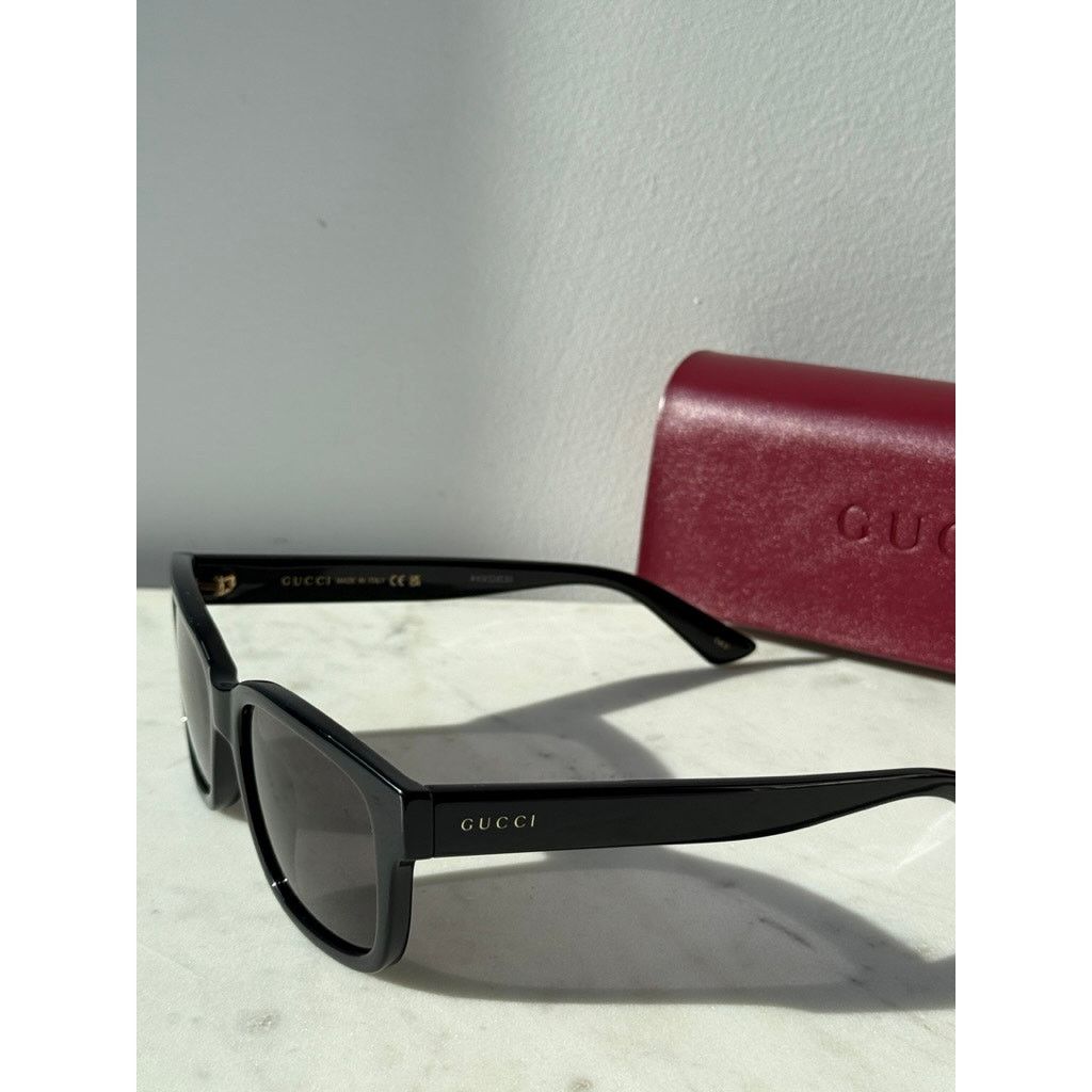 Gucci NEW Gucci GG1583S Black Unisex Sunglasses Size ONE SIZE - 6 Thumbnail